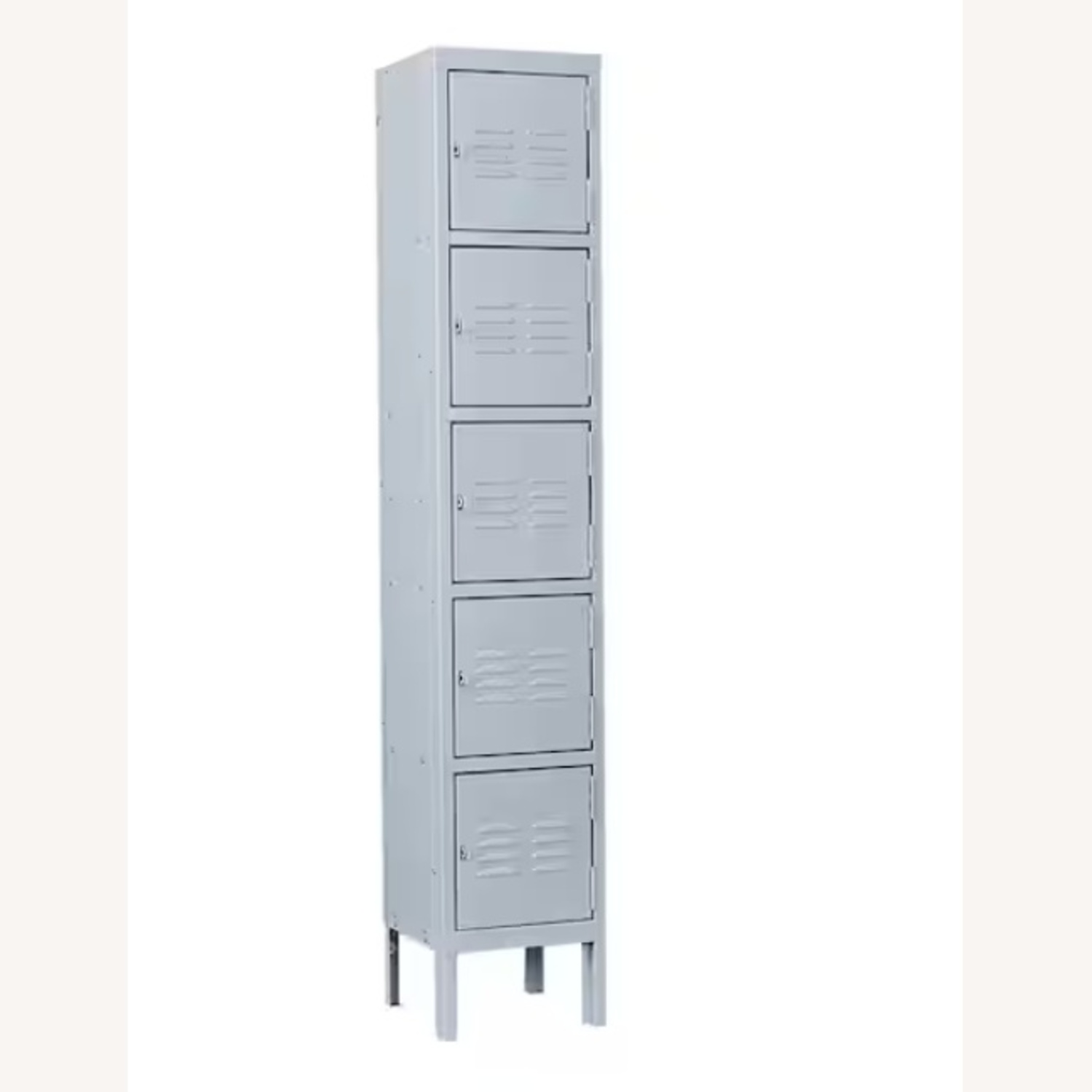 Slim 5-Door Industrial Locker Cabinet - image-4