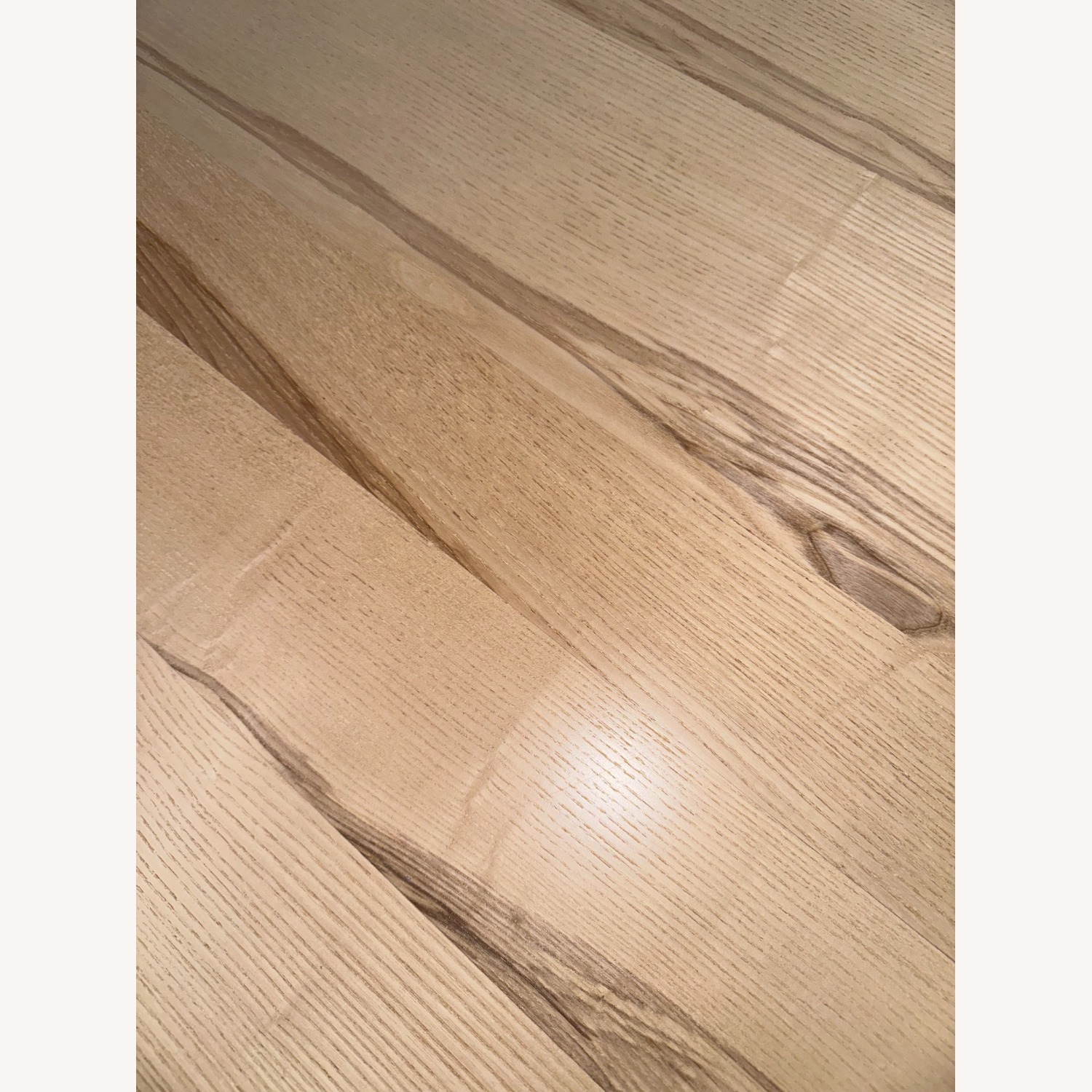 Purple Fabric/Wood Coffee Table - image-4