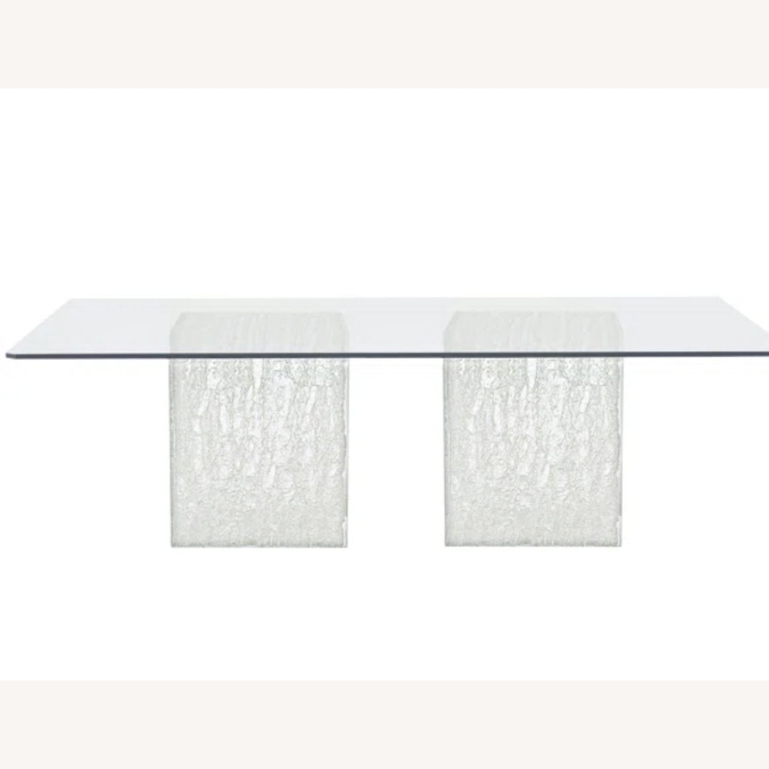 Arctic Acrylic Bernard Dining Table  - image-3