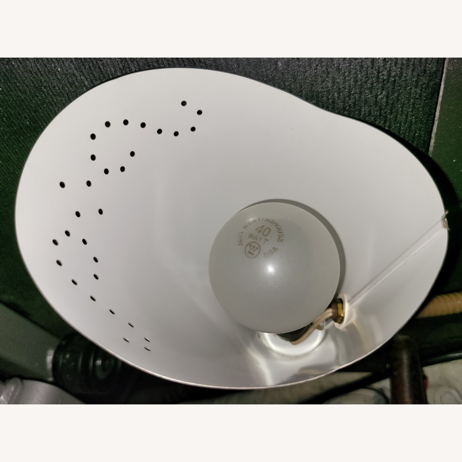 Light Brown Metal Table Lamp - image-3