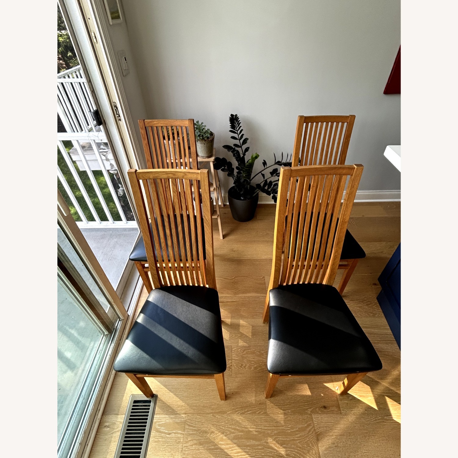 Natural Wood Dining Chairs - image-2