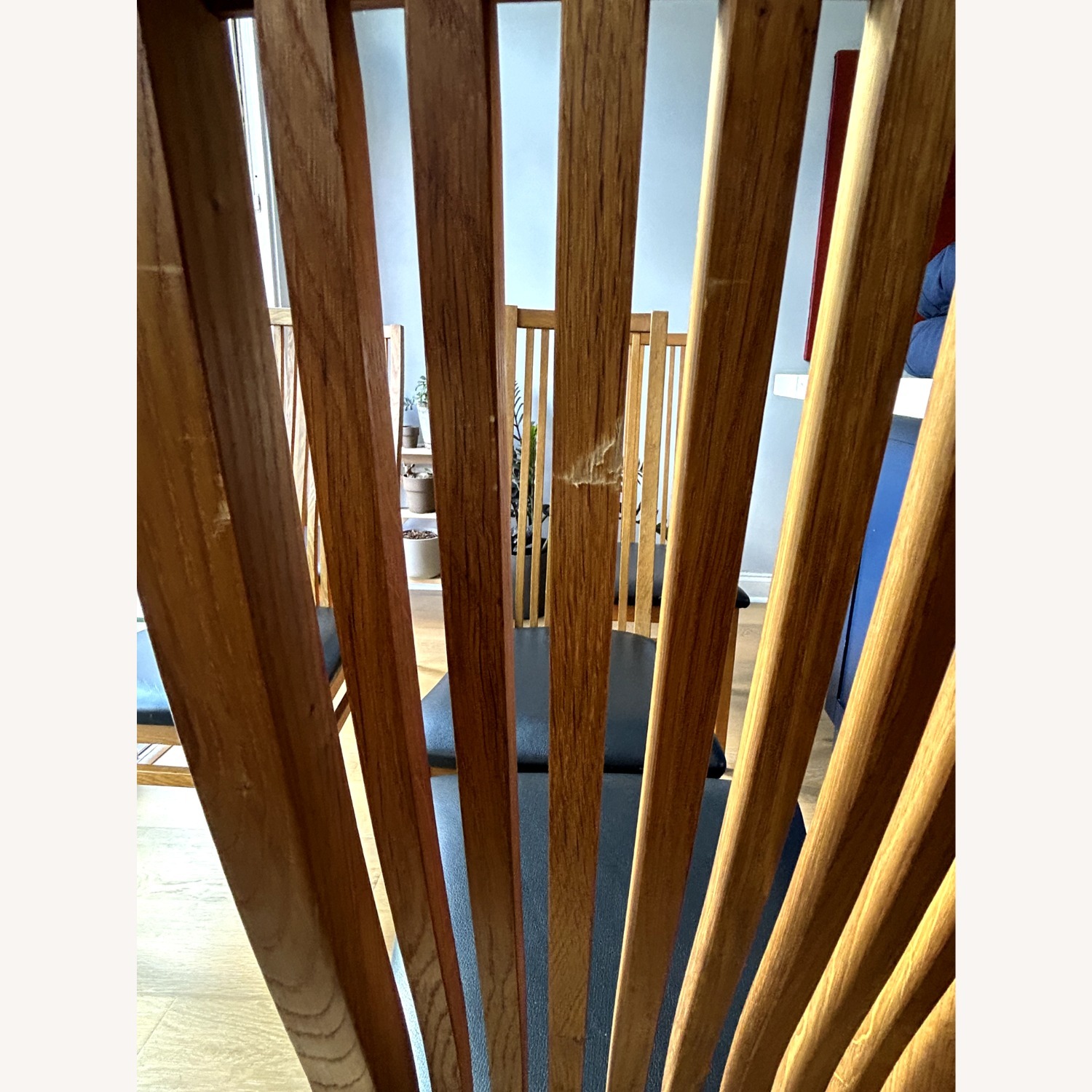 Natural Wood Dining Chairs - image-4