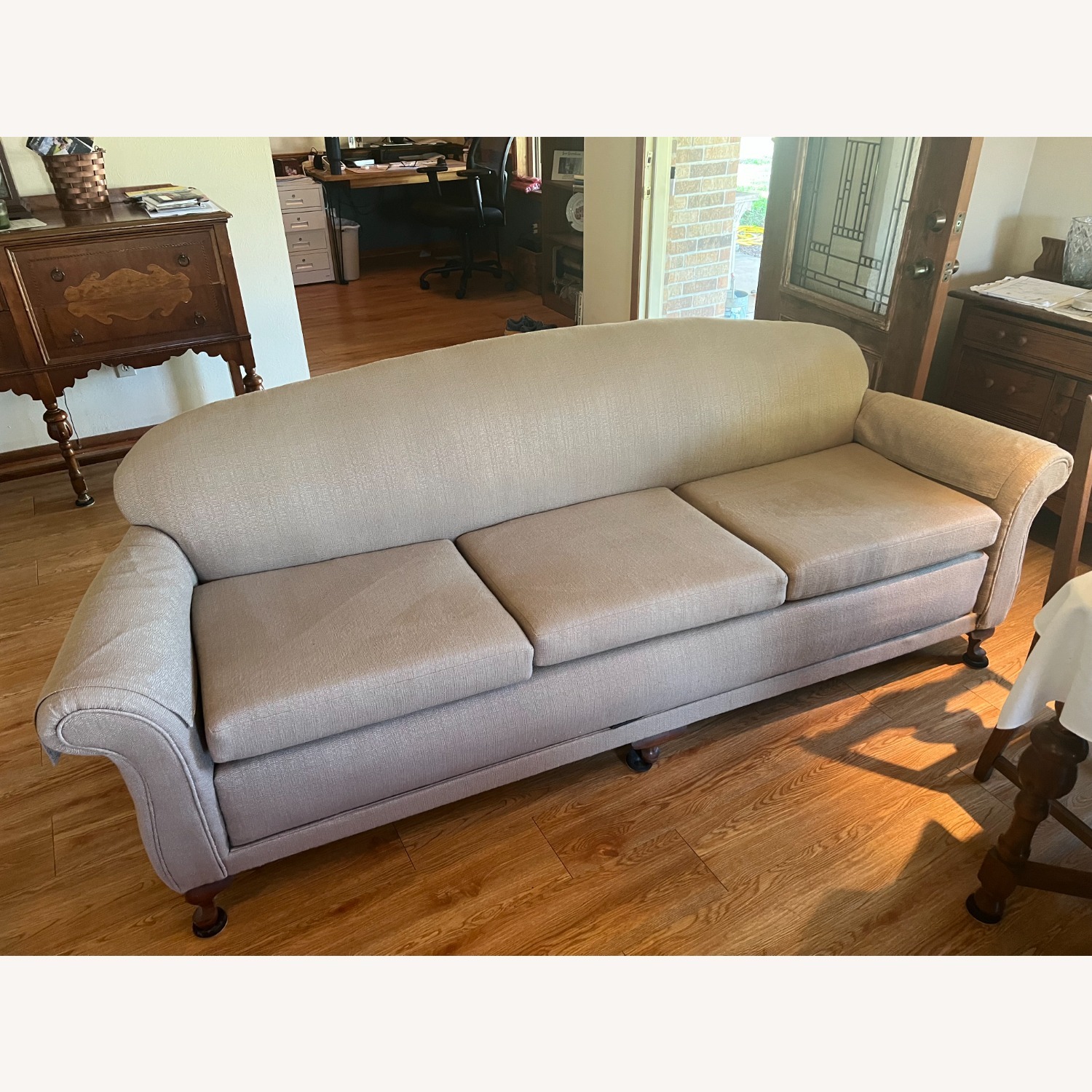 Antique Sleeper Couch - image-1