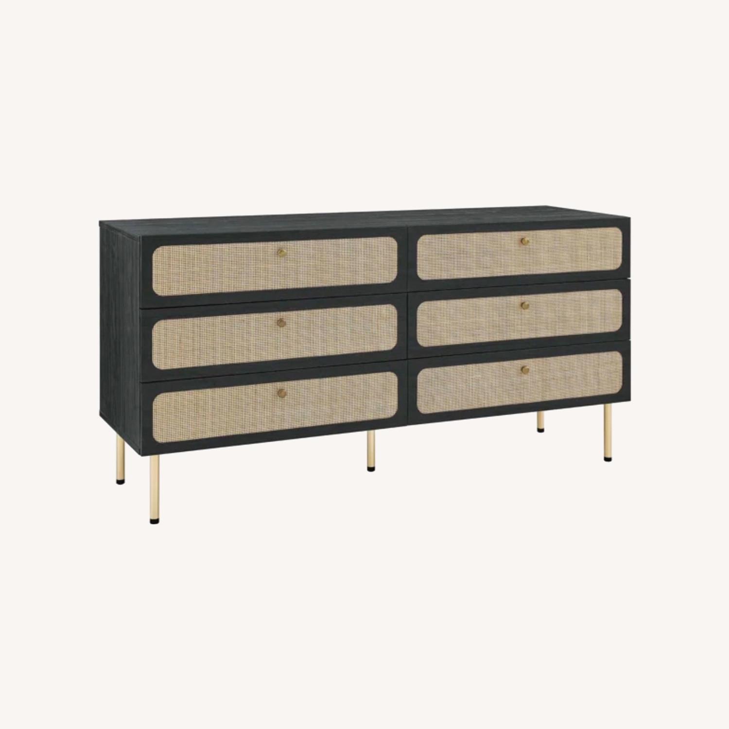 Modway Chaucer Black Wood Dresser - image-0