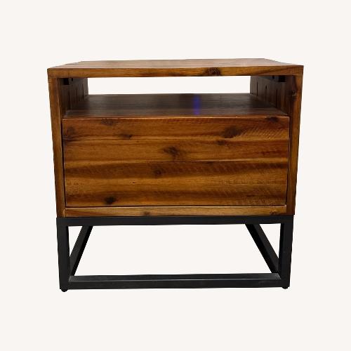 Used West Elm Logan Industrial Nightstand for sale on AptDeco