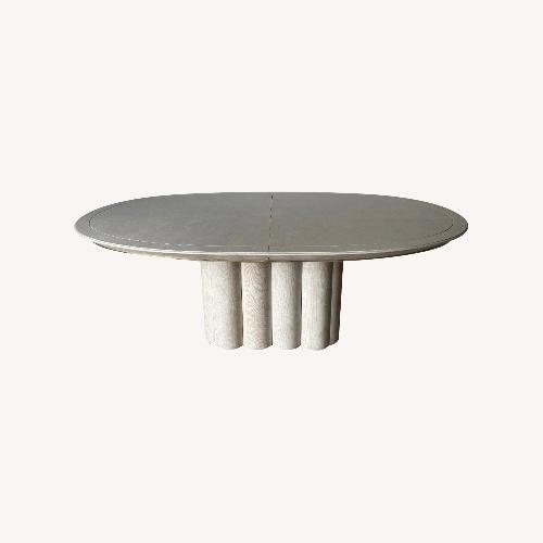 Used Henredon White Wood Dining Table for sale on AptDeco