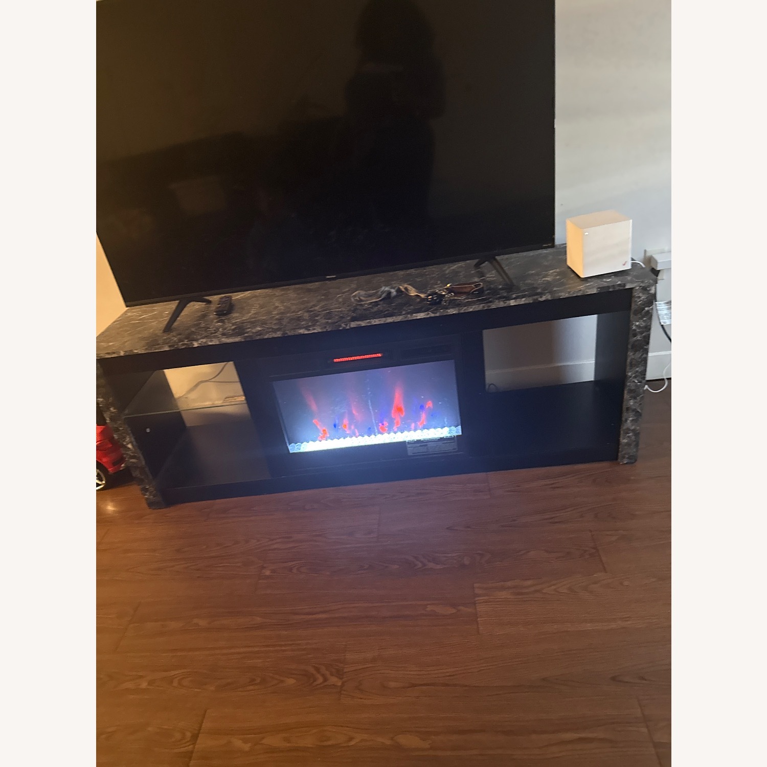 Walmart Black Dresser - image-2