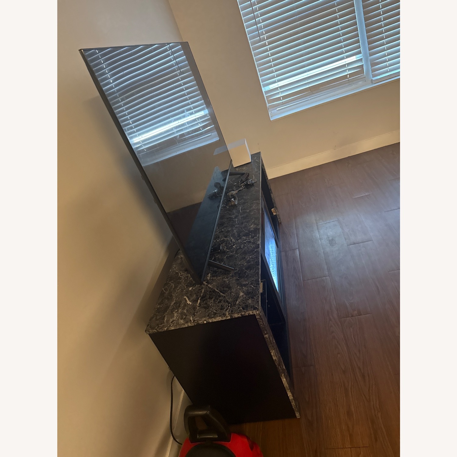 Walmart Black Dresser - image-3