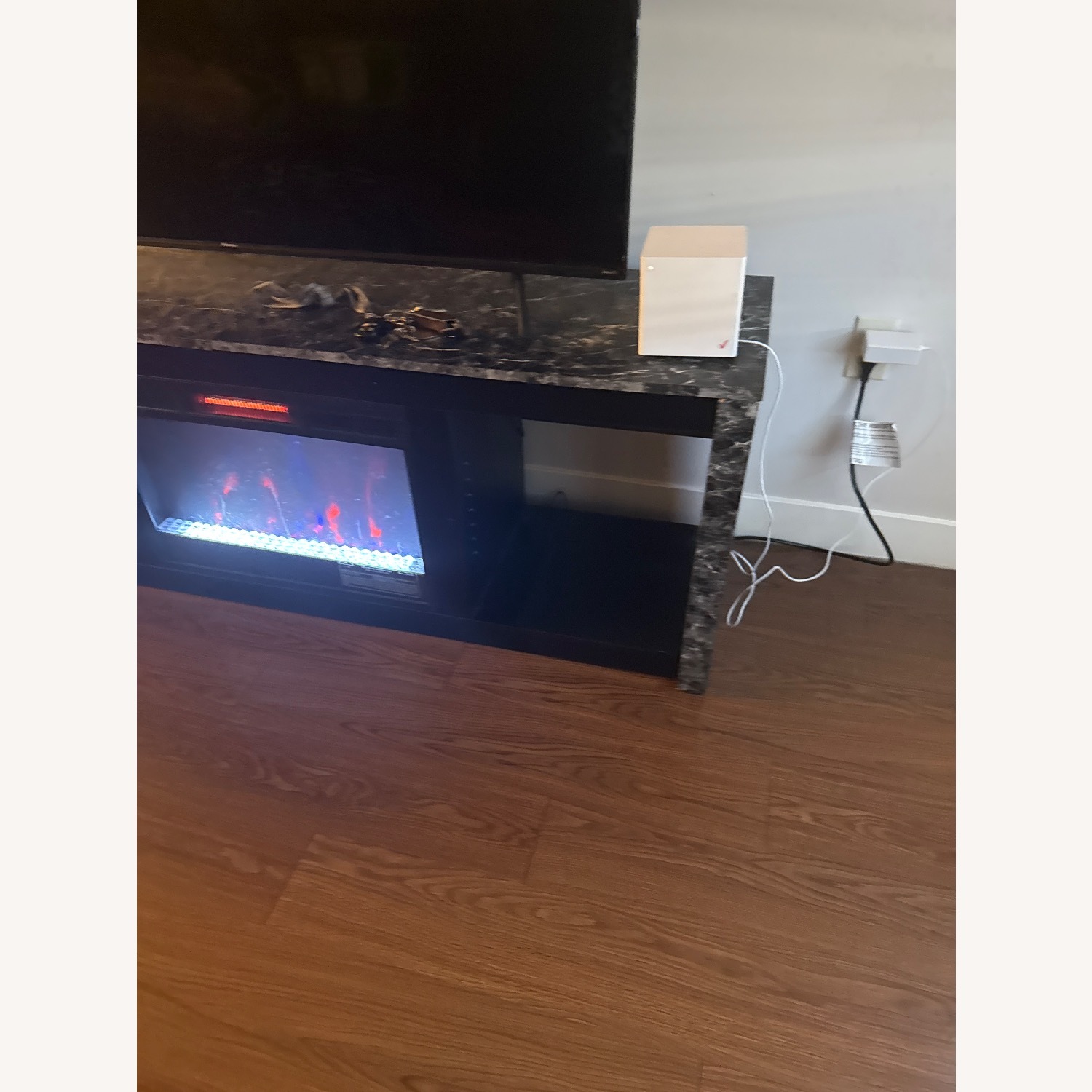 Walmart Black Dresser - image-5