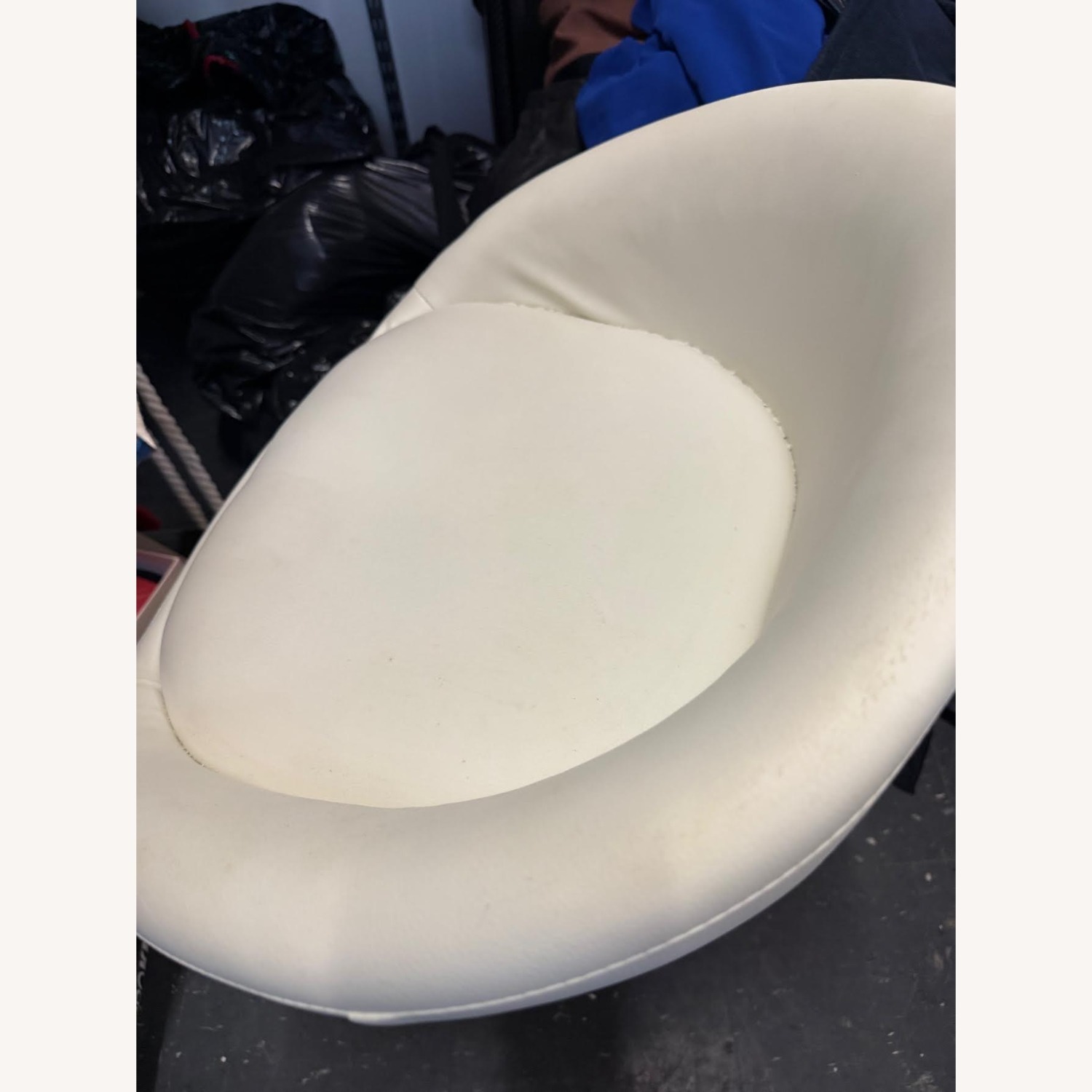 White Metal Stool - image-25