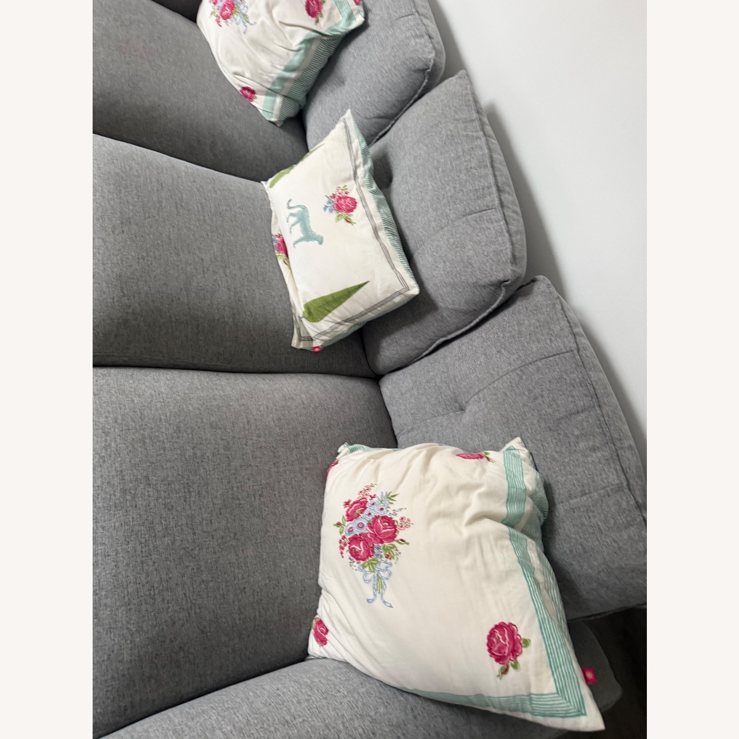 Amazon Grey Sofa - image-1