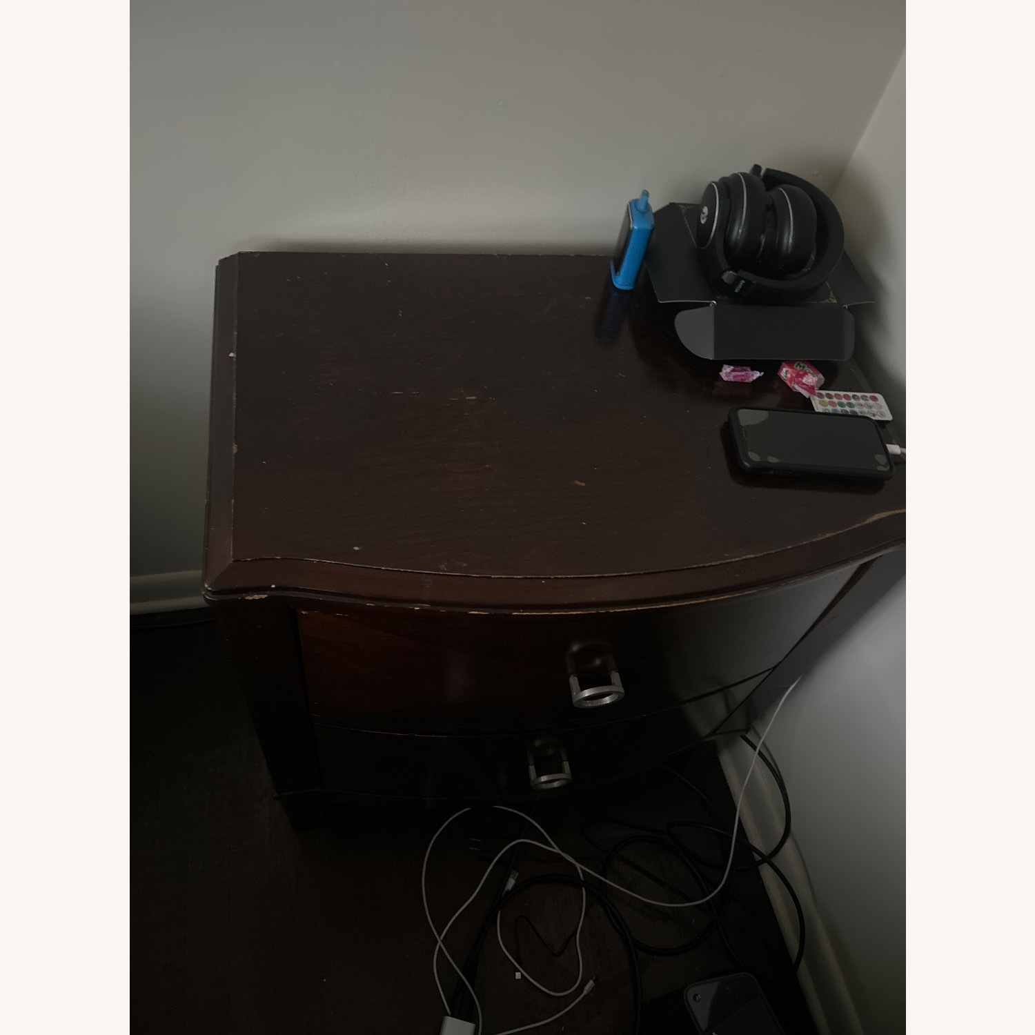 Ashley Furniture Dark Brown Wood Dresser - image-6