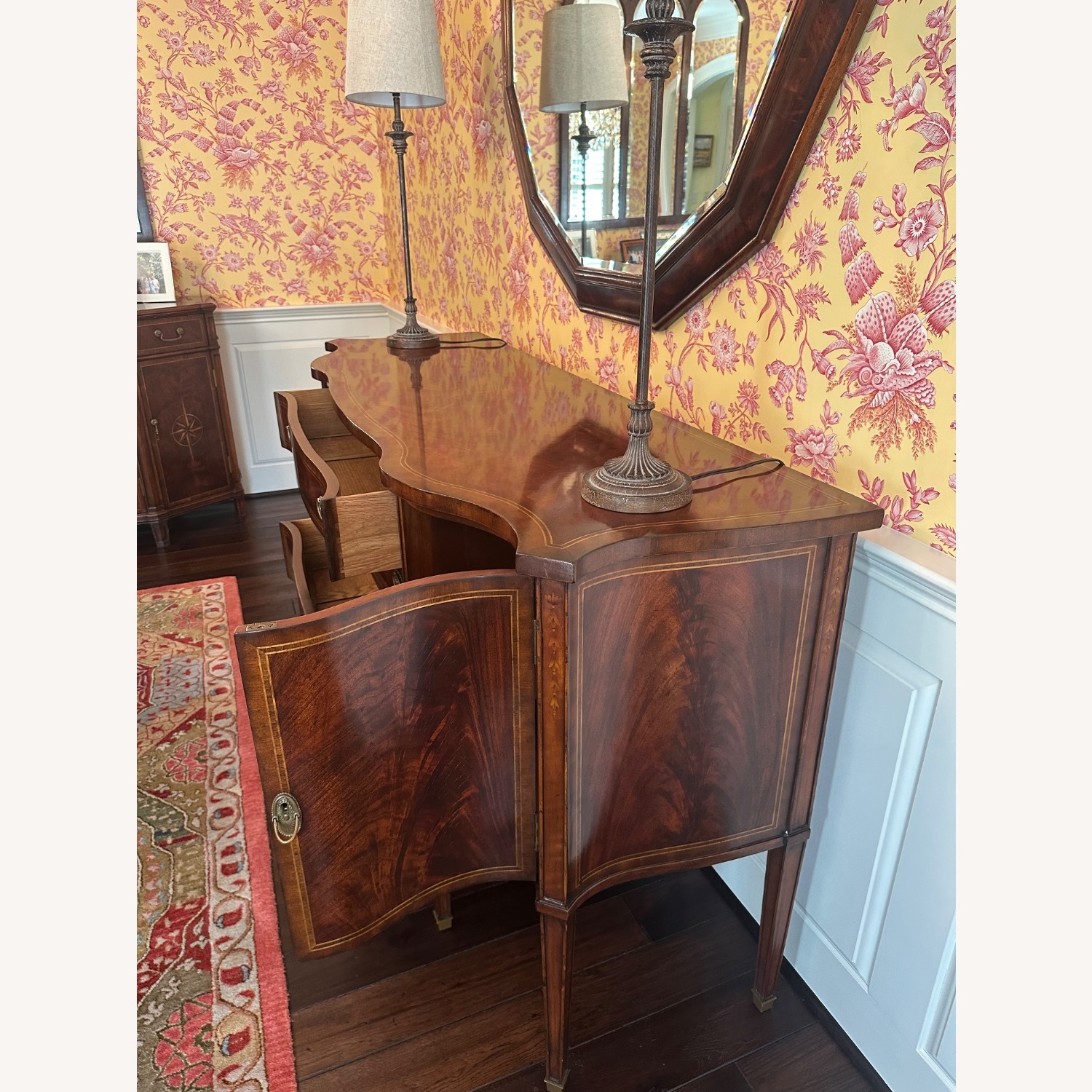 Jonathan Charles Mahogany sideboard - image-8