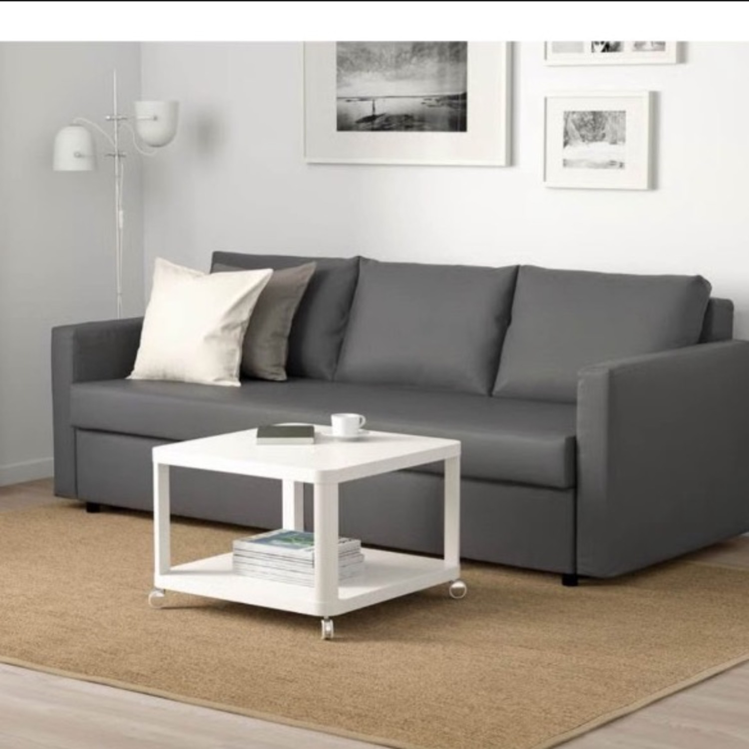 IKEA Friheten Dark Gray Sleeper Sofa - image-4
