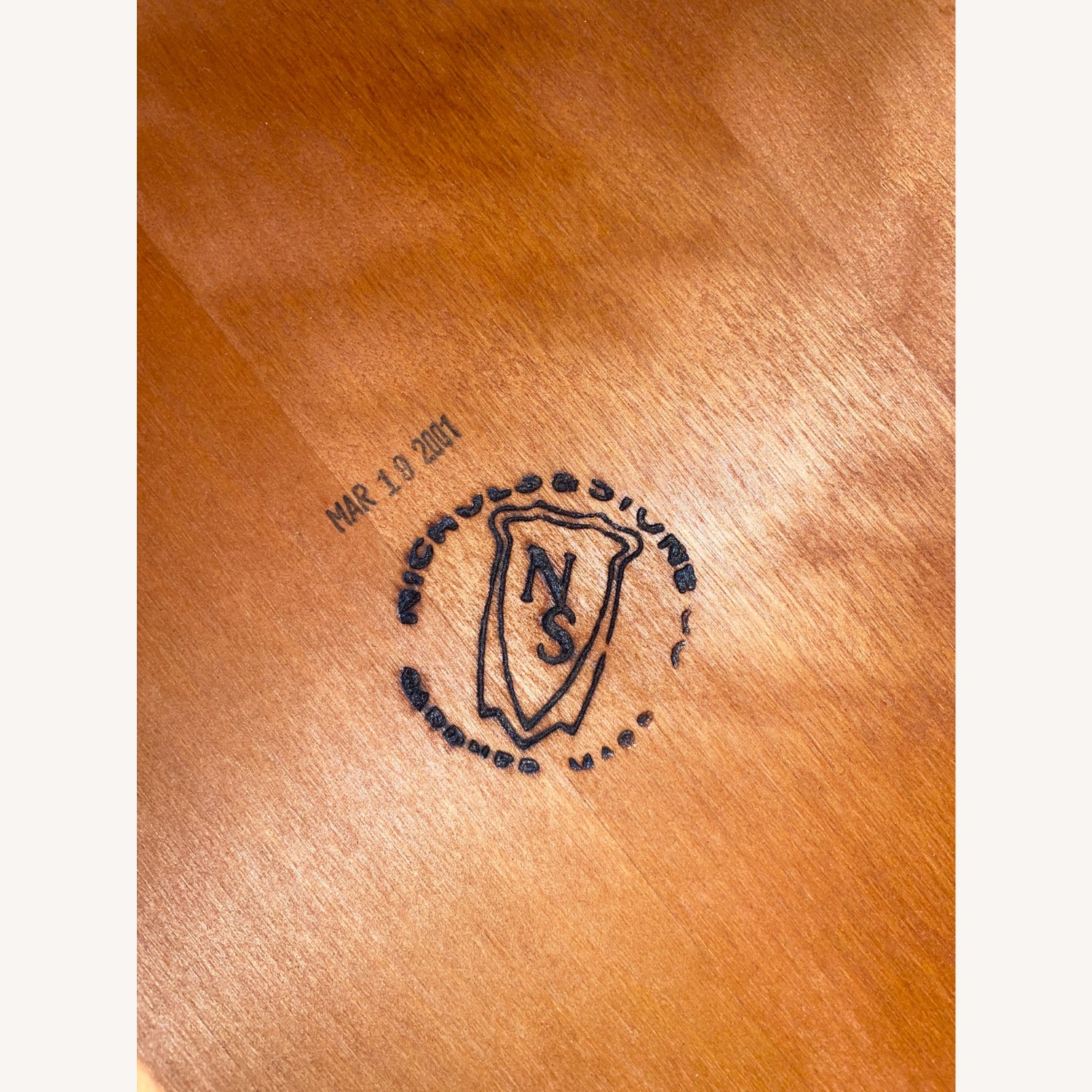 Nichols & Stone Dark Brown Wood Dining Table - image-6