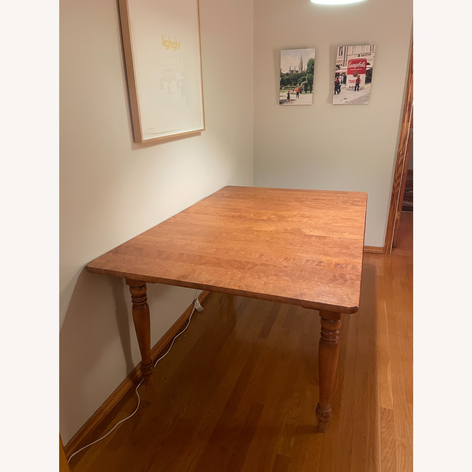 Nichols & Stone Dark Brown Wood Dining Table - image-7