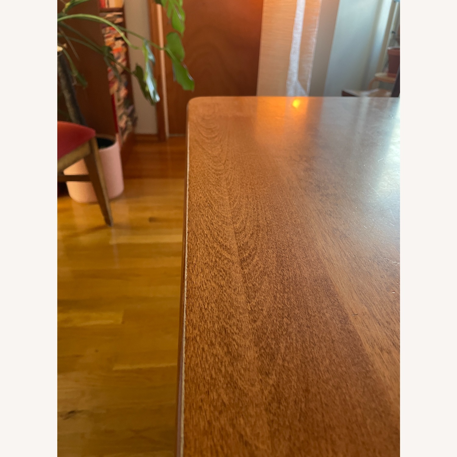 Nichols & Stone Dark Brown Wood Dining Table - image-2