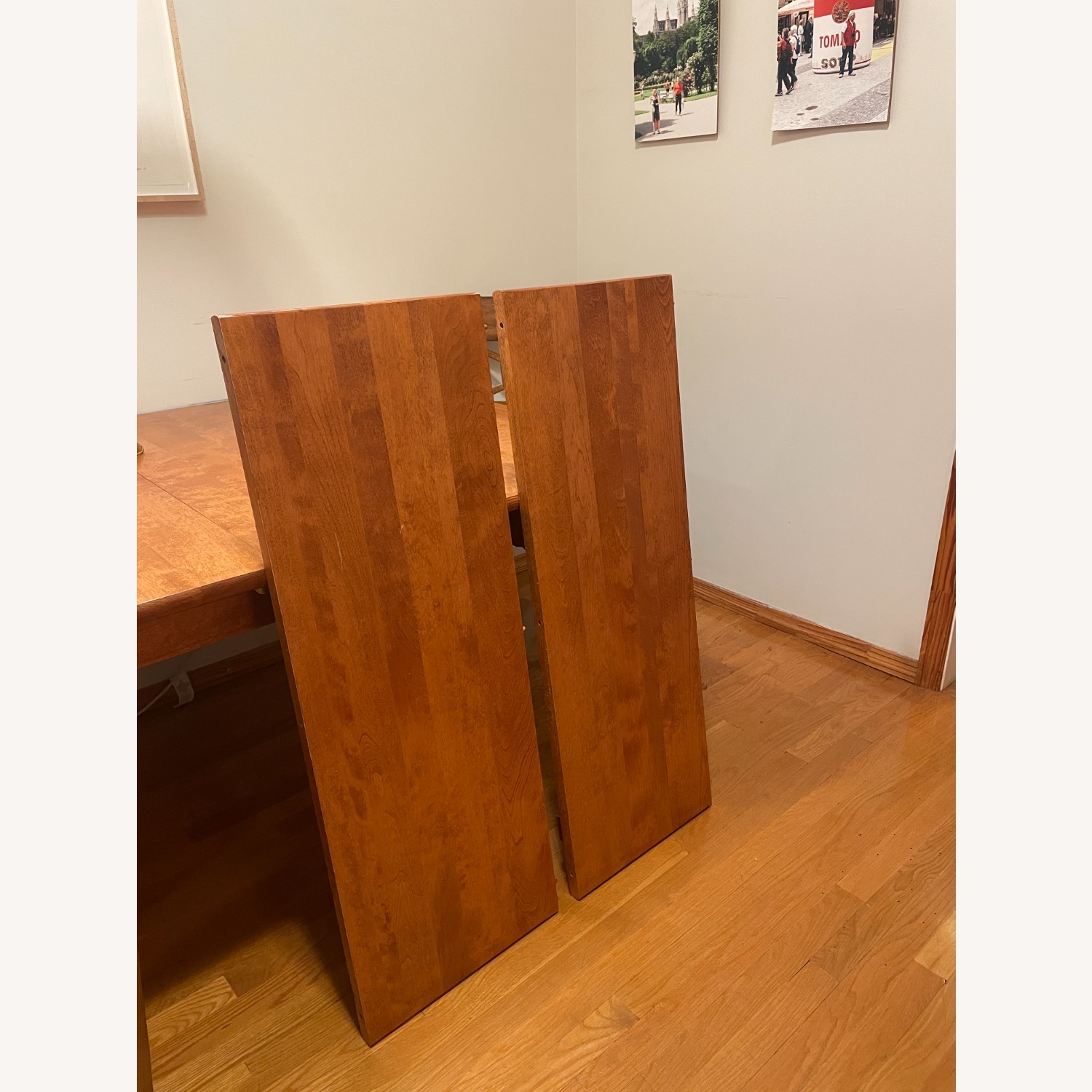 Nichols & Stone Dark Brown Wood Dining Table - image-8