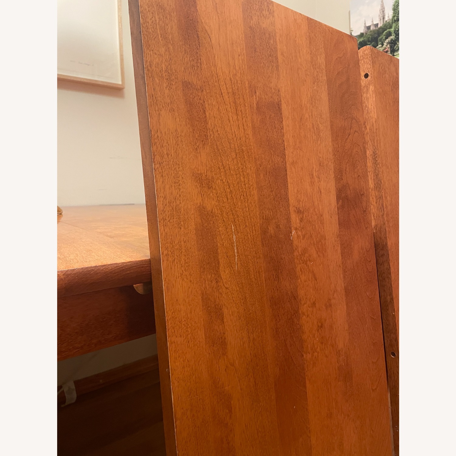 Nichols & Stone Dark Brown Wood Dining Table - image-9