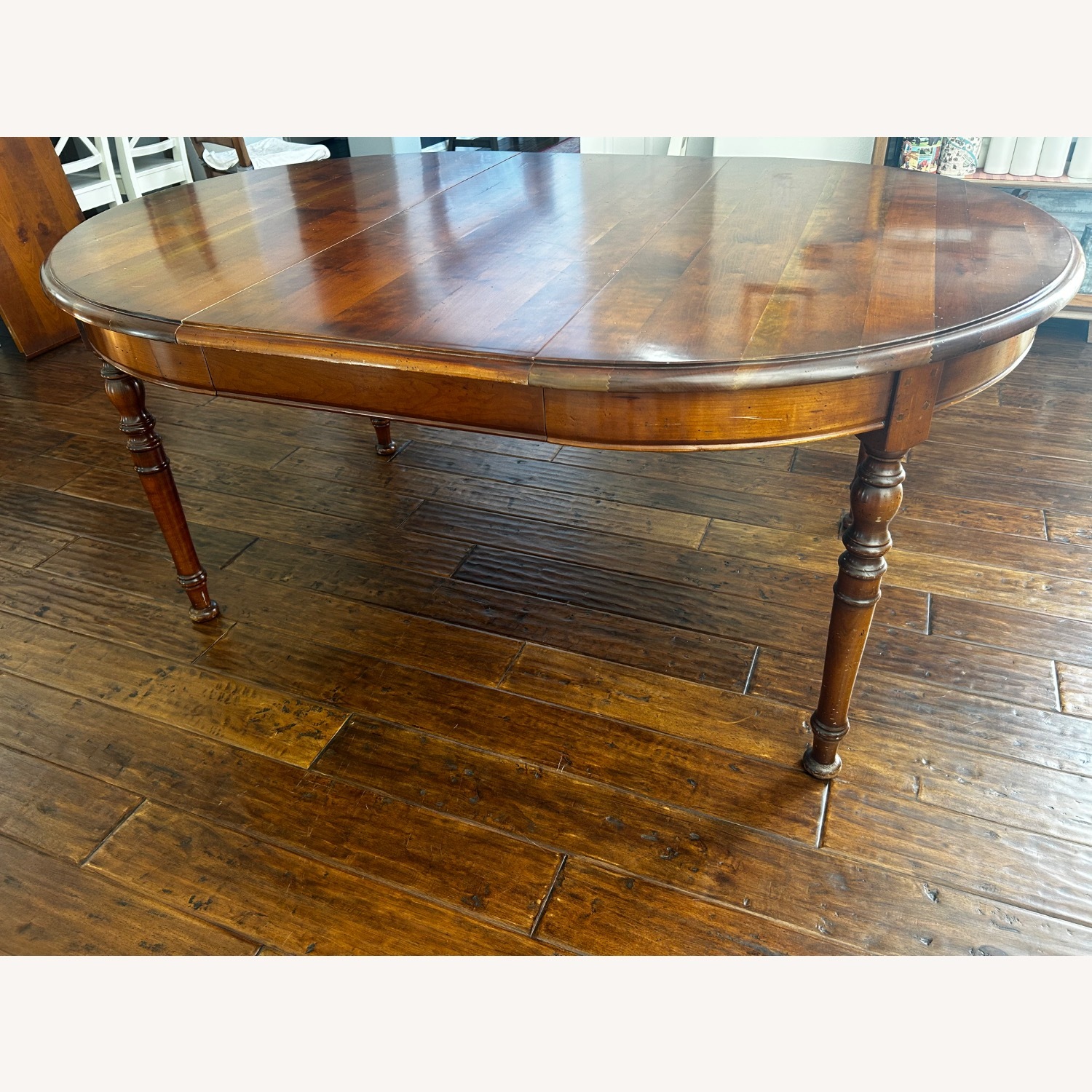 Round Extendable Dining Room Set - image-3