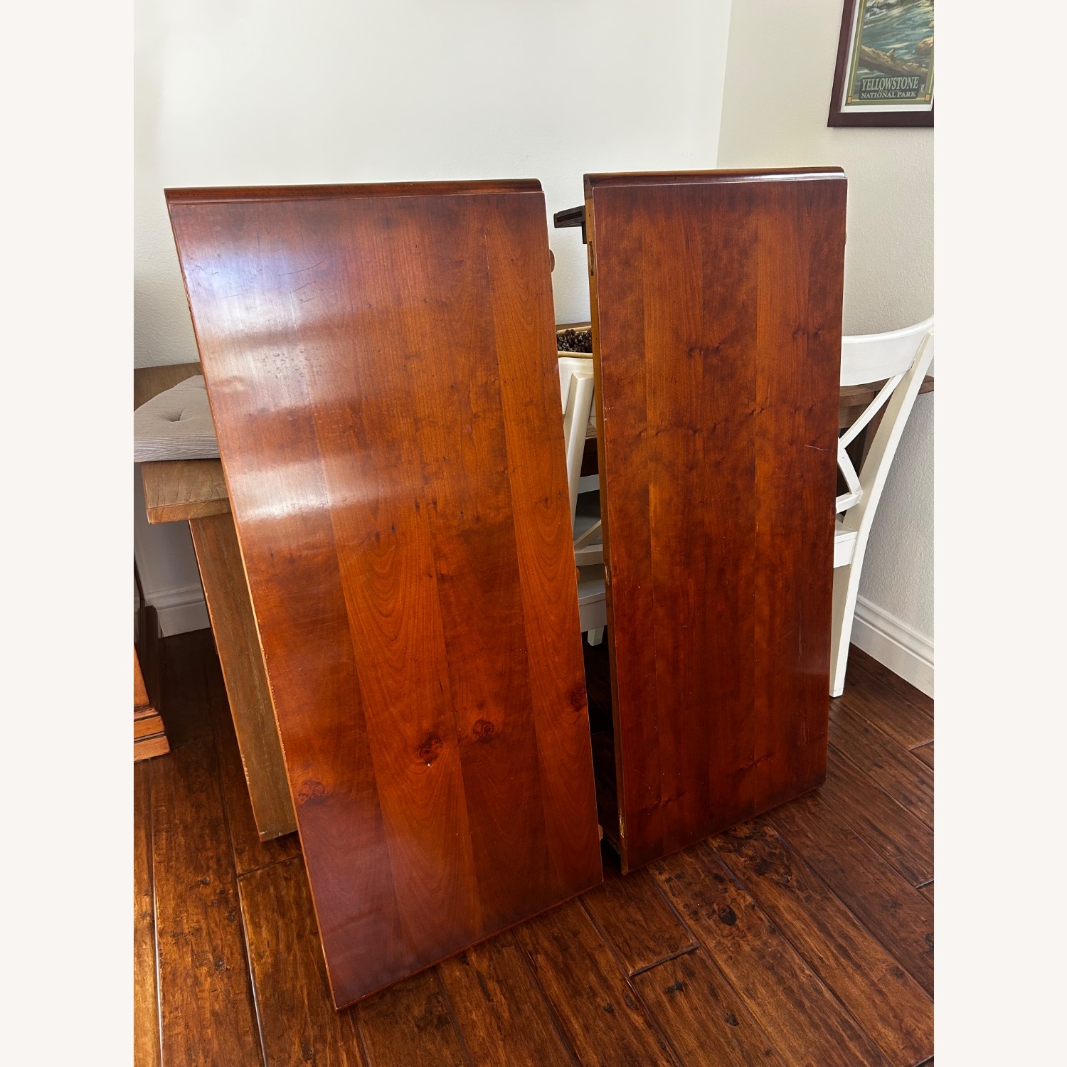 Round Extendable Dining Room Set - image-5