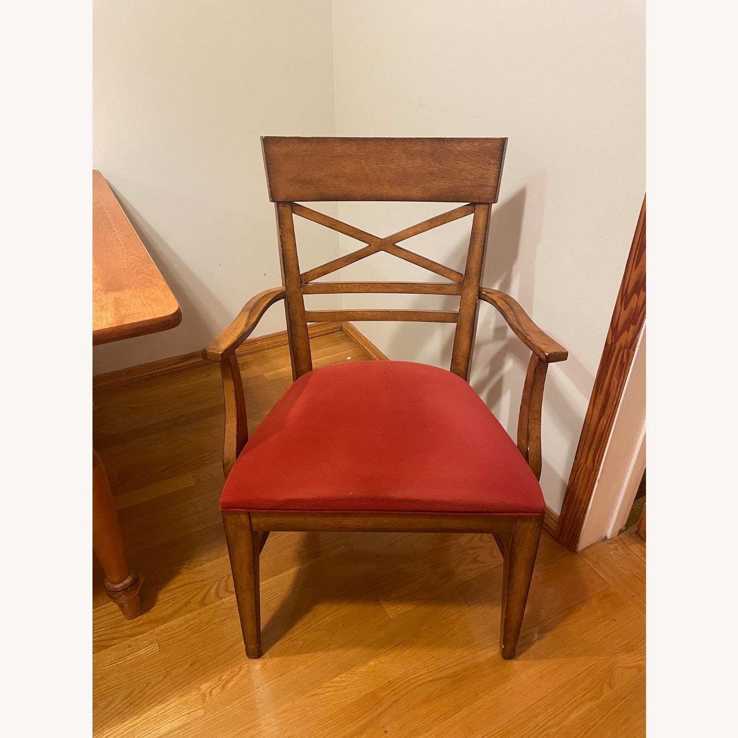 Ethan Allen Tango Dark Brown Dining Chair - image-1