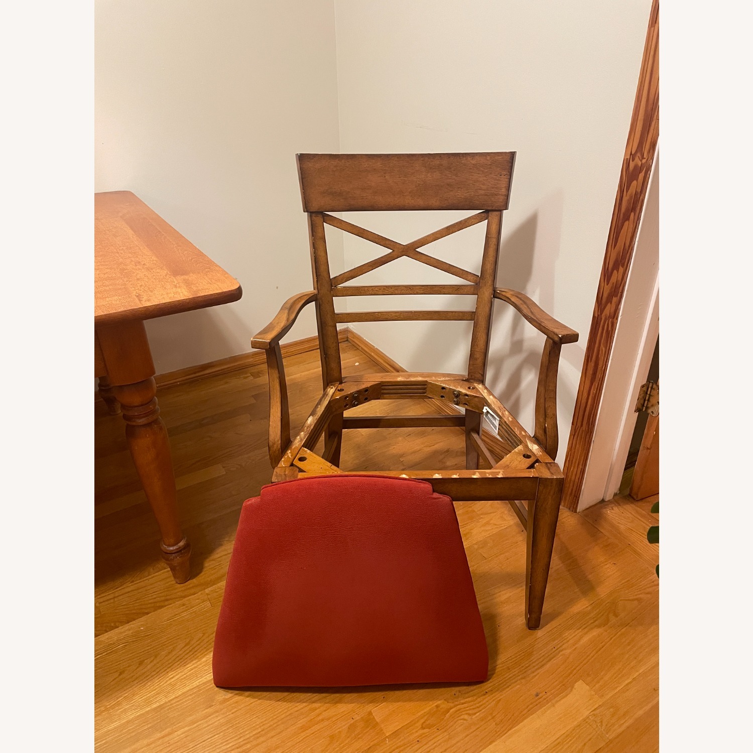 Ethan Allen Tango Dark Brown Dining Chair - image-2