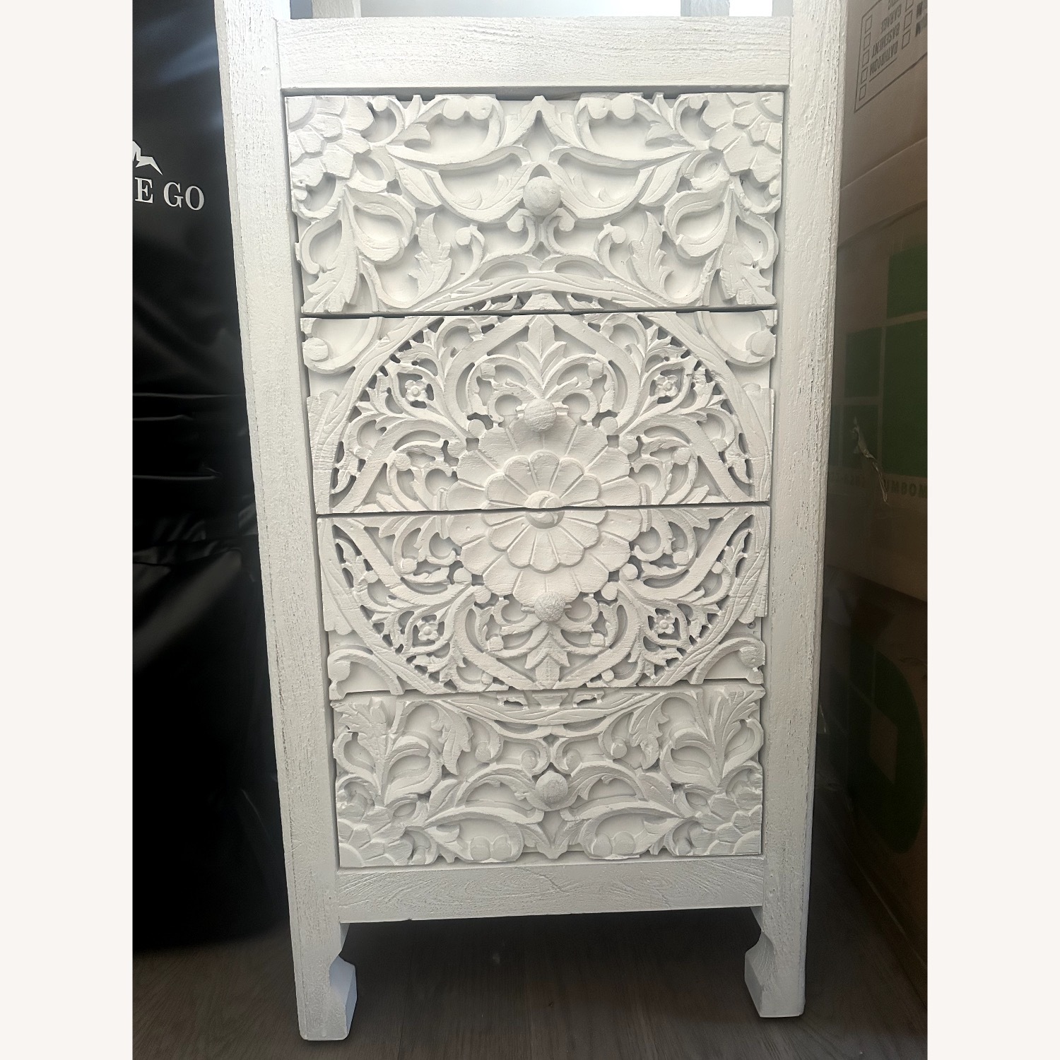 Anthropologie Lombok White Bookcase - image-4