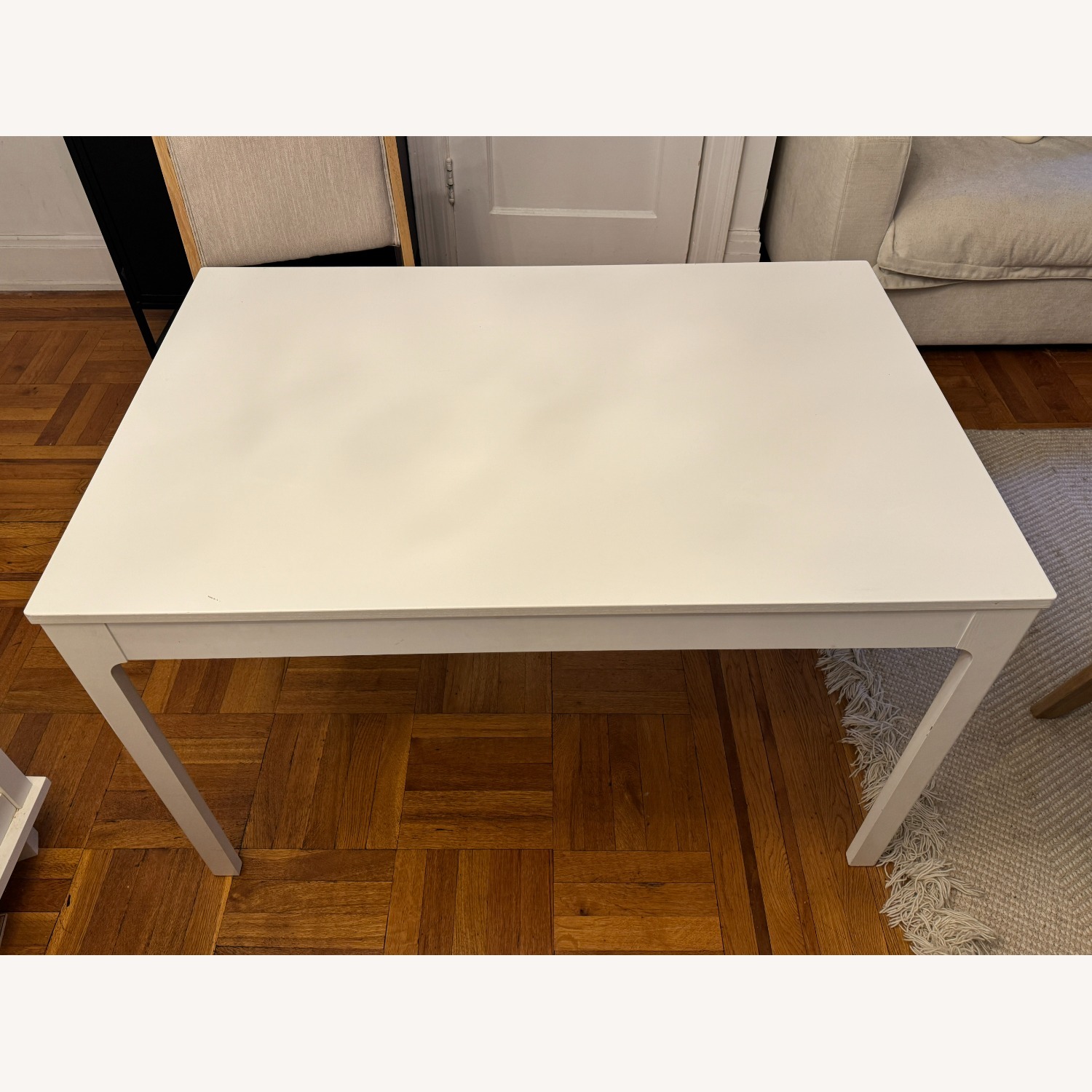 IKEA Ekedalen Extendable White Wood Dining Table - image-1
