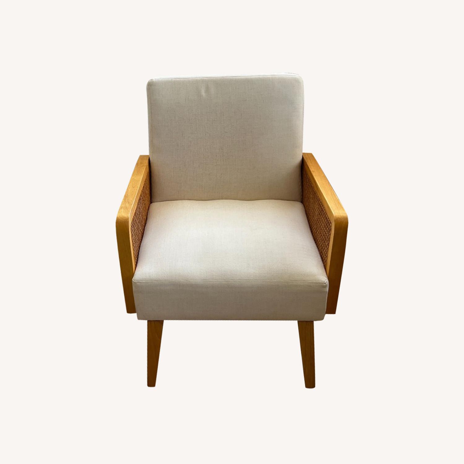 Wayfair White Rattan Accent Chairs - image-9