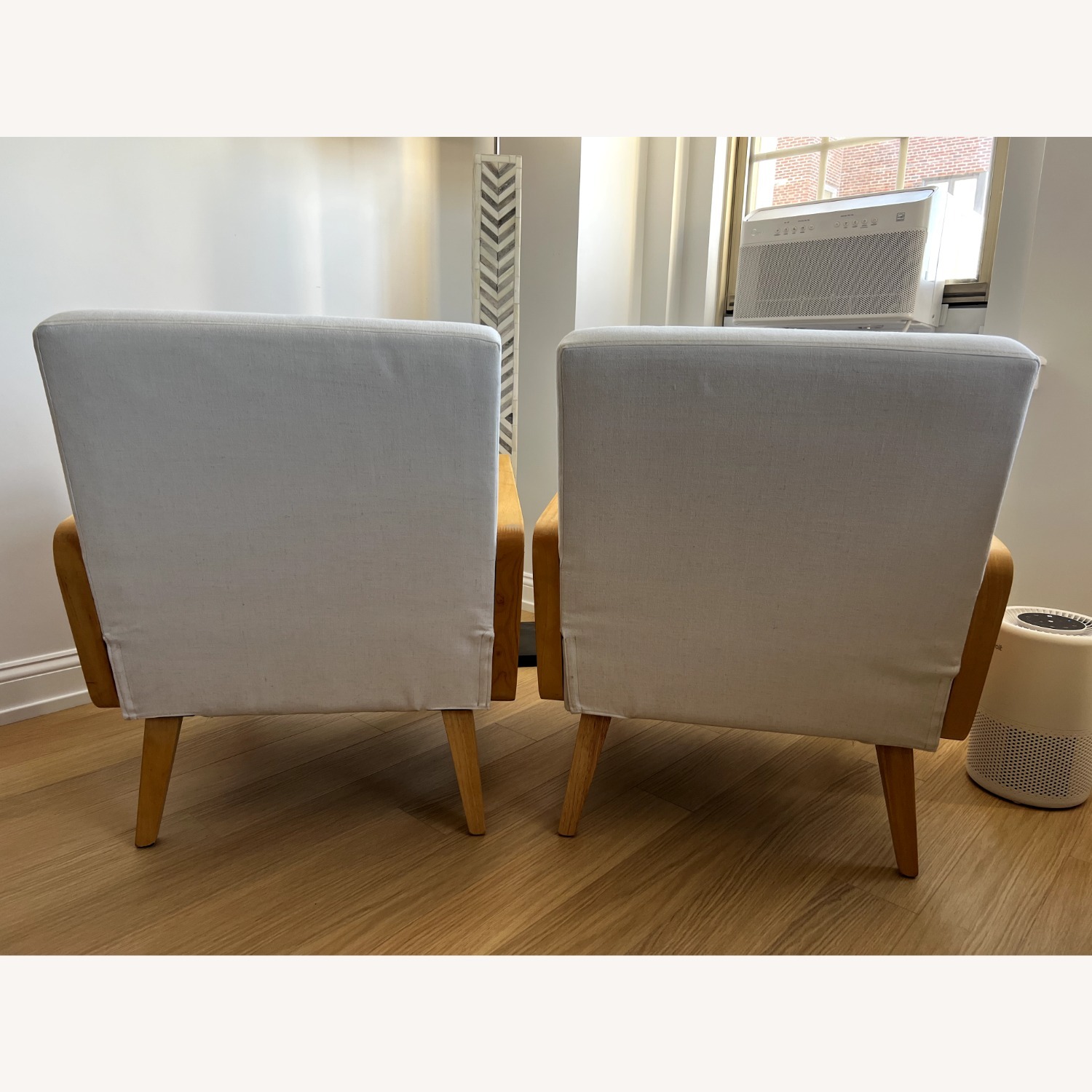Wayfair White Rattan Accent Chairs - image-6