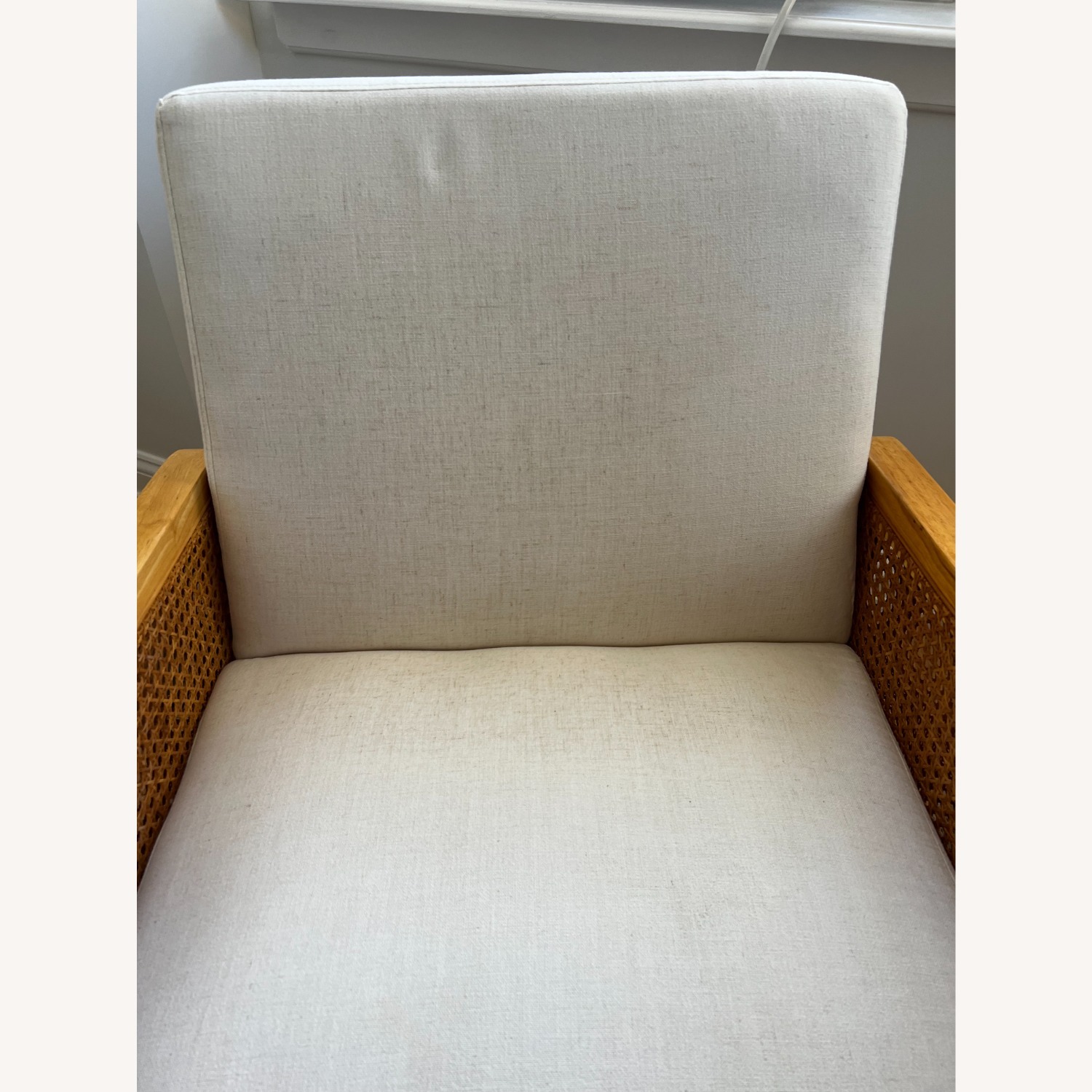 Wayfair White Rattan Accent Chairs - image-4