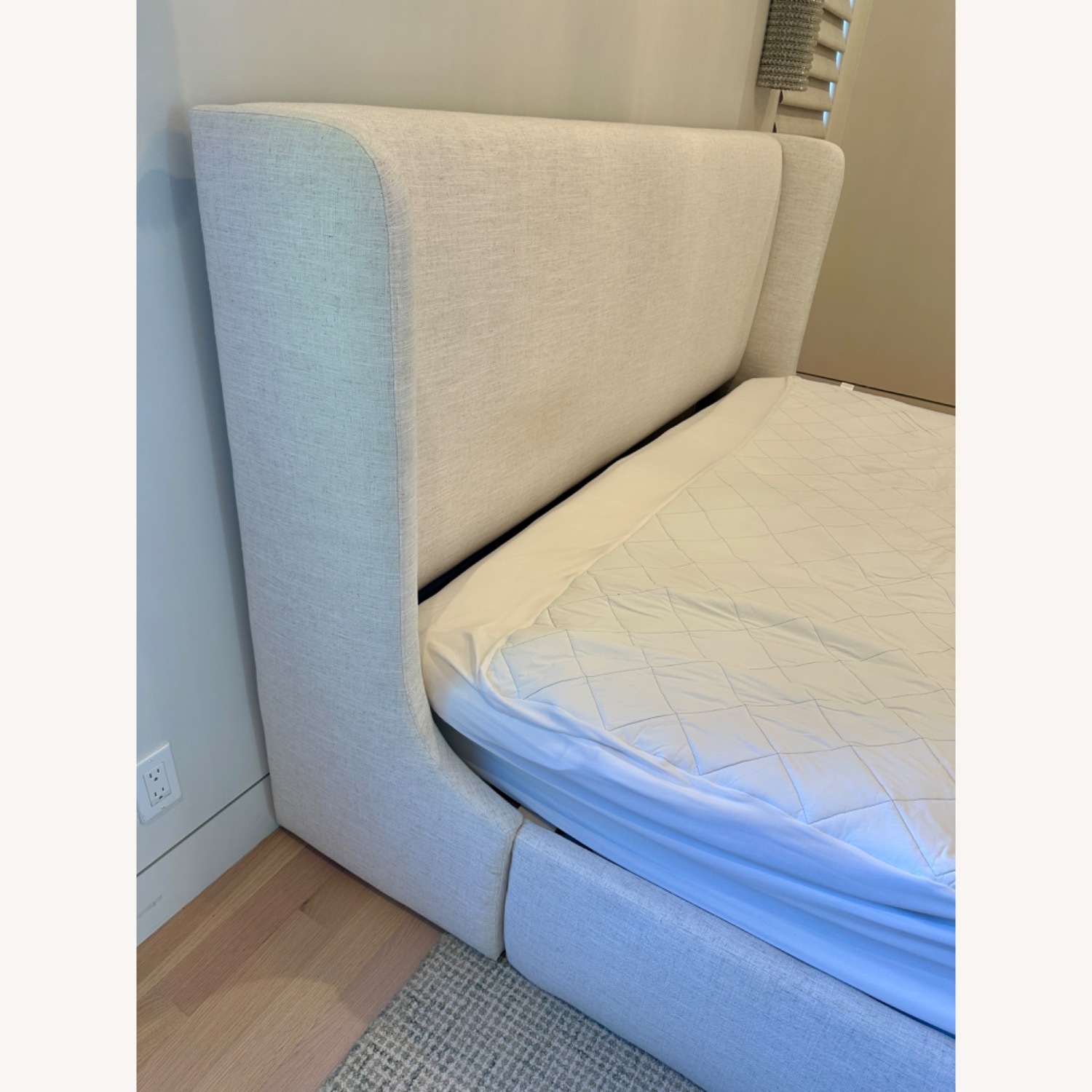 Castlery Dalton Natural Fabric King Bed - image-3