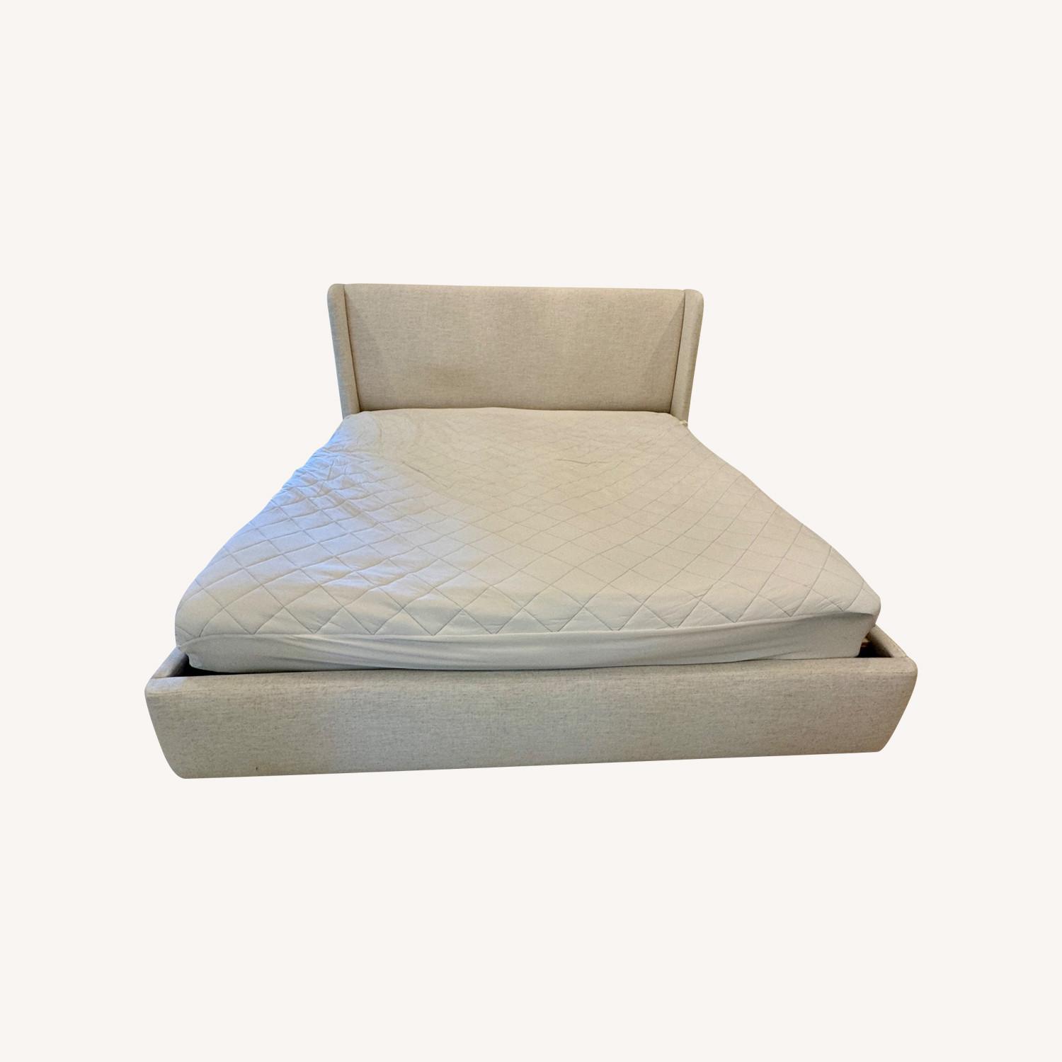 Castlery Dalton Natural Fabric King Bed - image-0