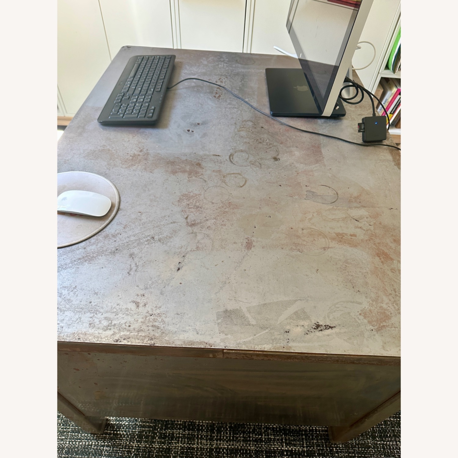 Silver Metal Desk - image-3