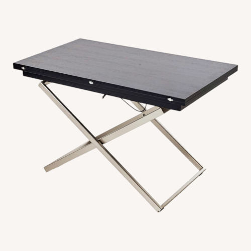Used BoConcept Rubi Black Wood Coffee/Dining Table for sale on AptDeco