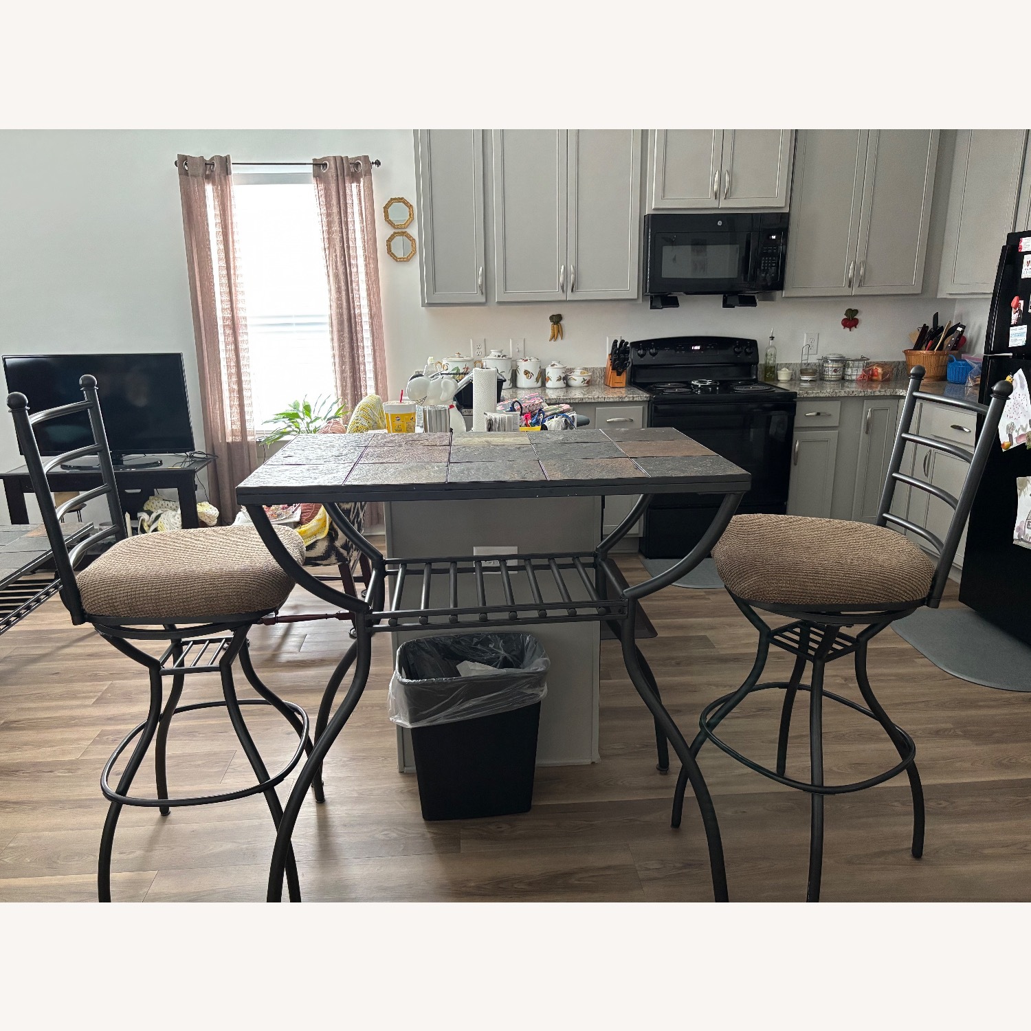 Buy Now or Never Light Gray Metal Coffee Table - image-3