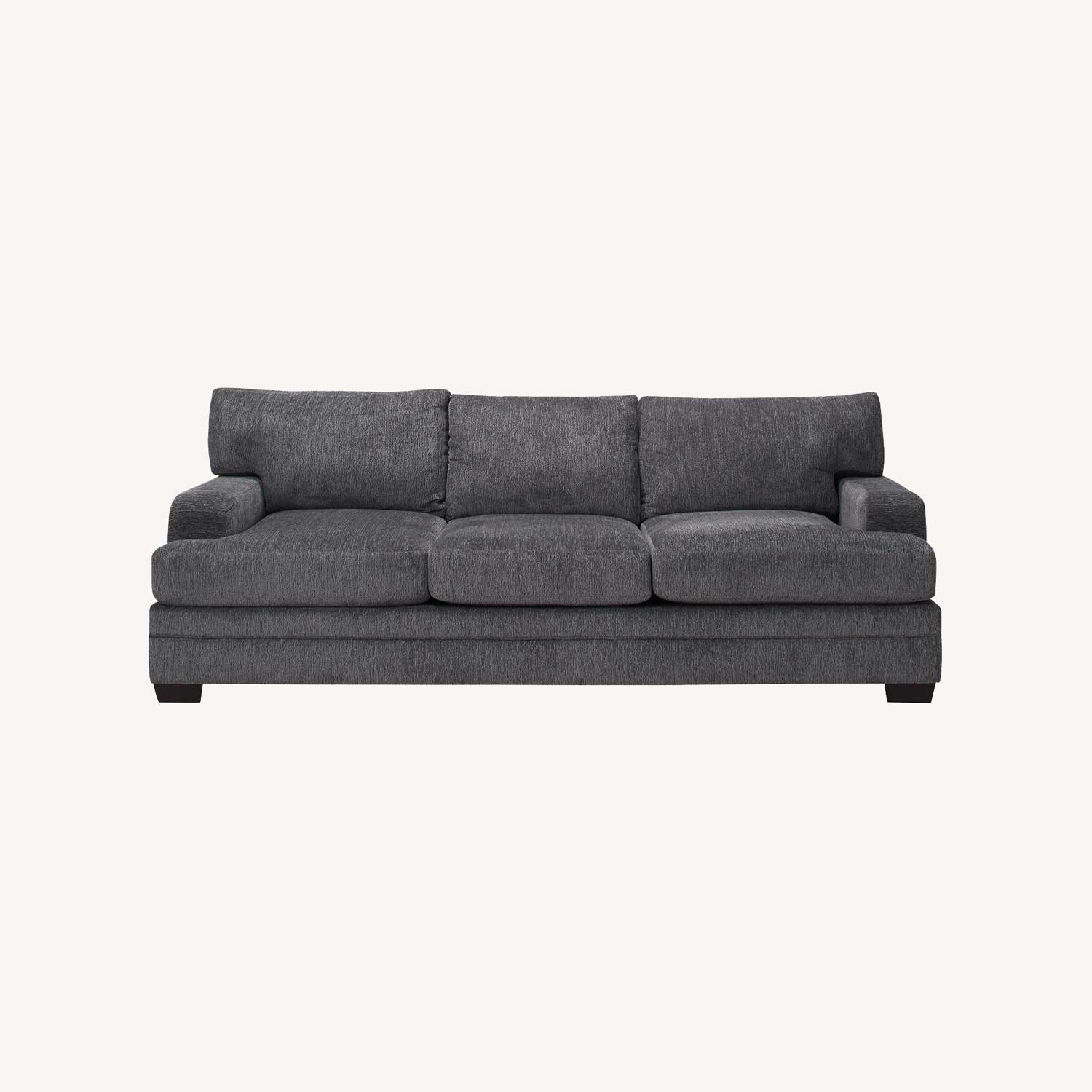 Norlin Blue 3 Seater Sofa - image-0
