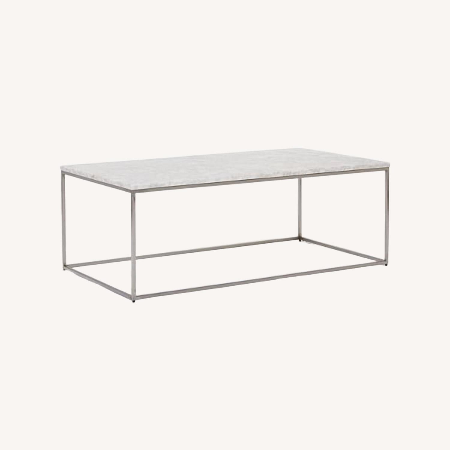 West Elm Streamline Rectangle Coffee Table - image-0