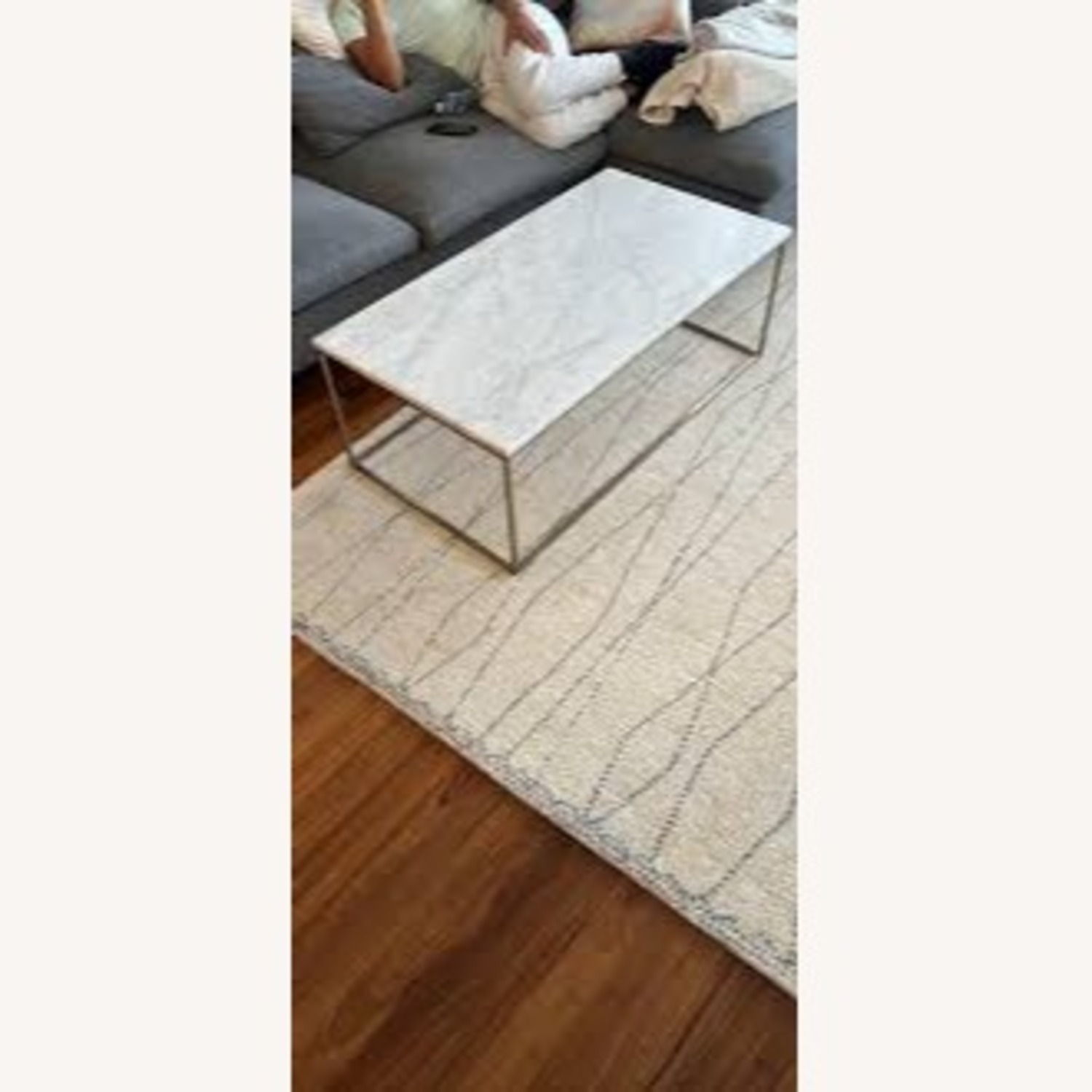 West Elm Streamline Rectangle Coffee Table - image-3