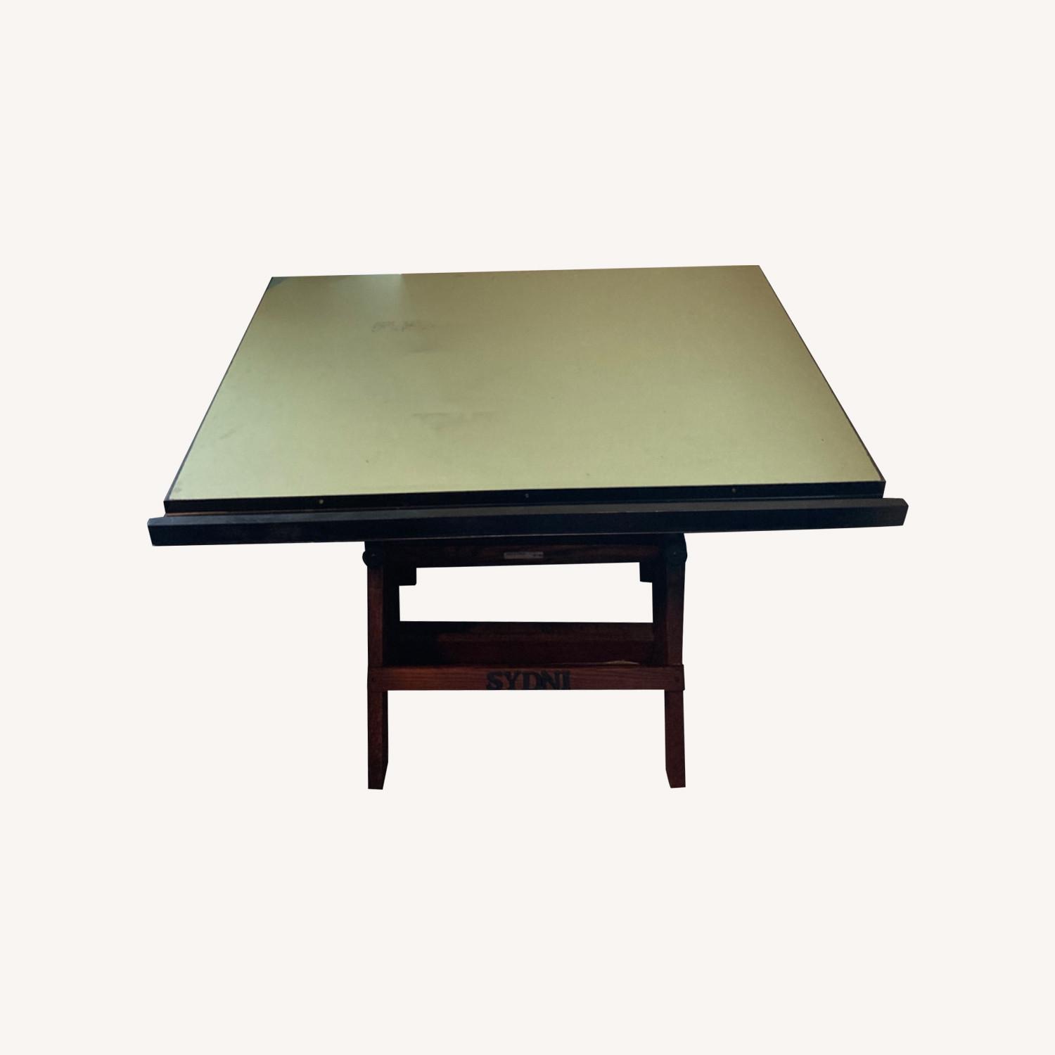 Mid-Century Hamilton Drafting Table - image-0