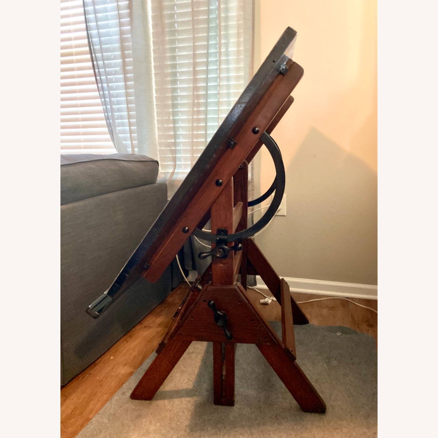 Mid-Century Hamilton Drafting Table - image-1