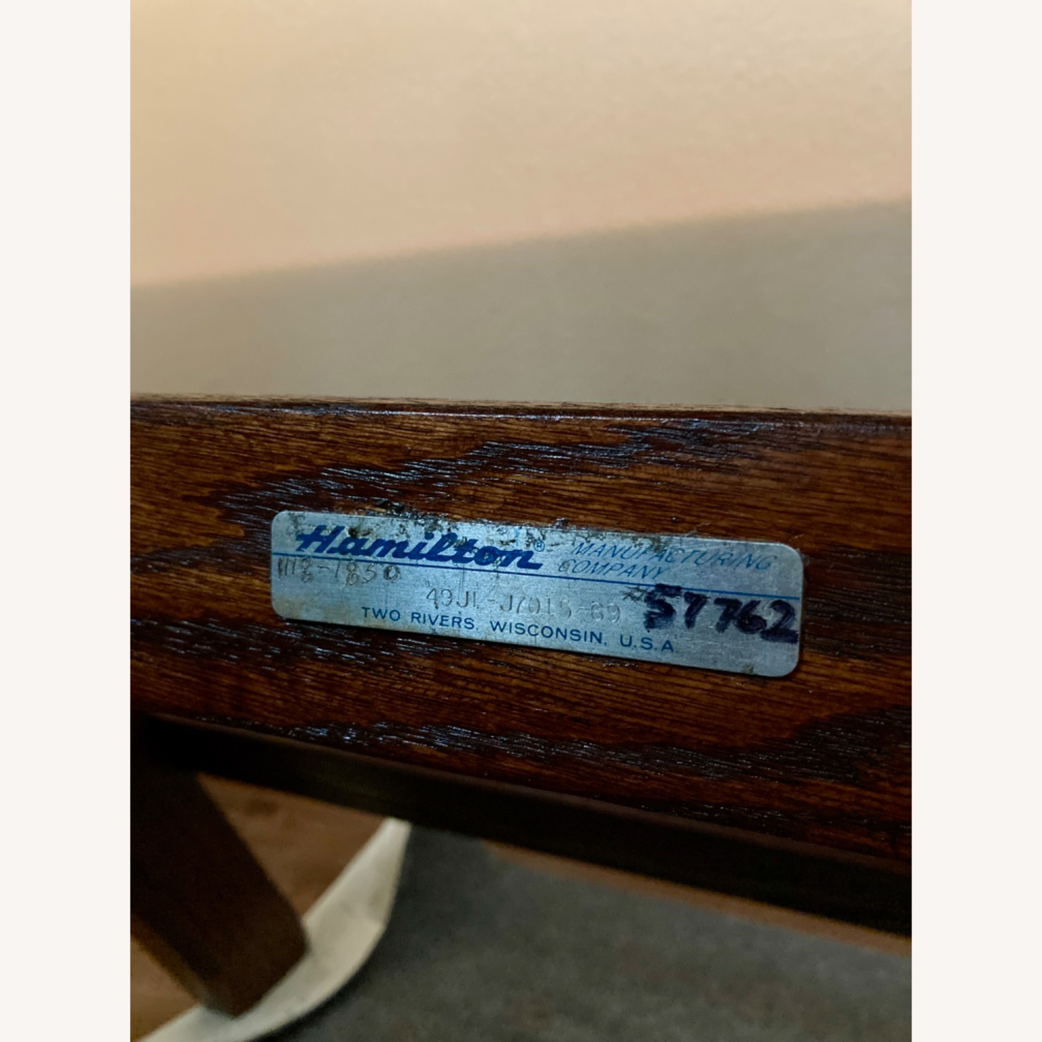 Mid-Century Hamilton Drafting Table - image-4