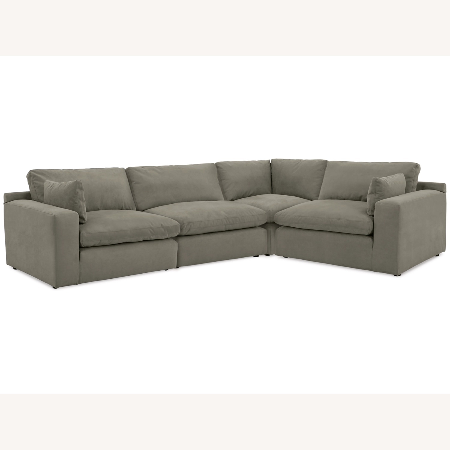 Ashley Furniture Light Gray 3+ Seater Sofa - image-4