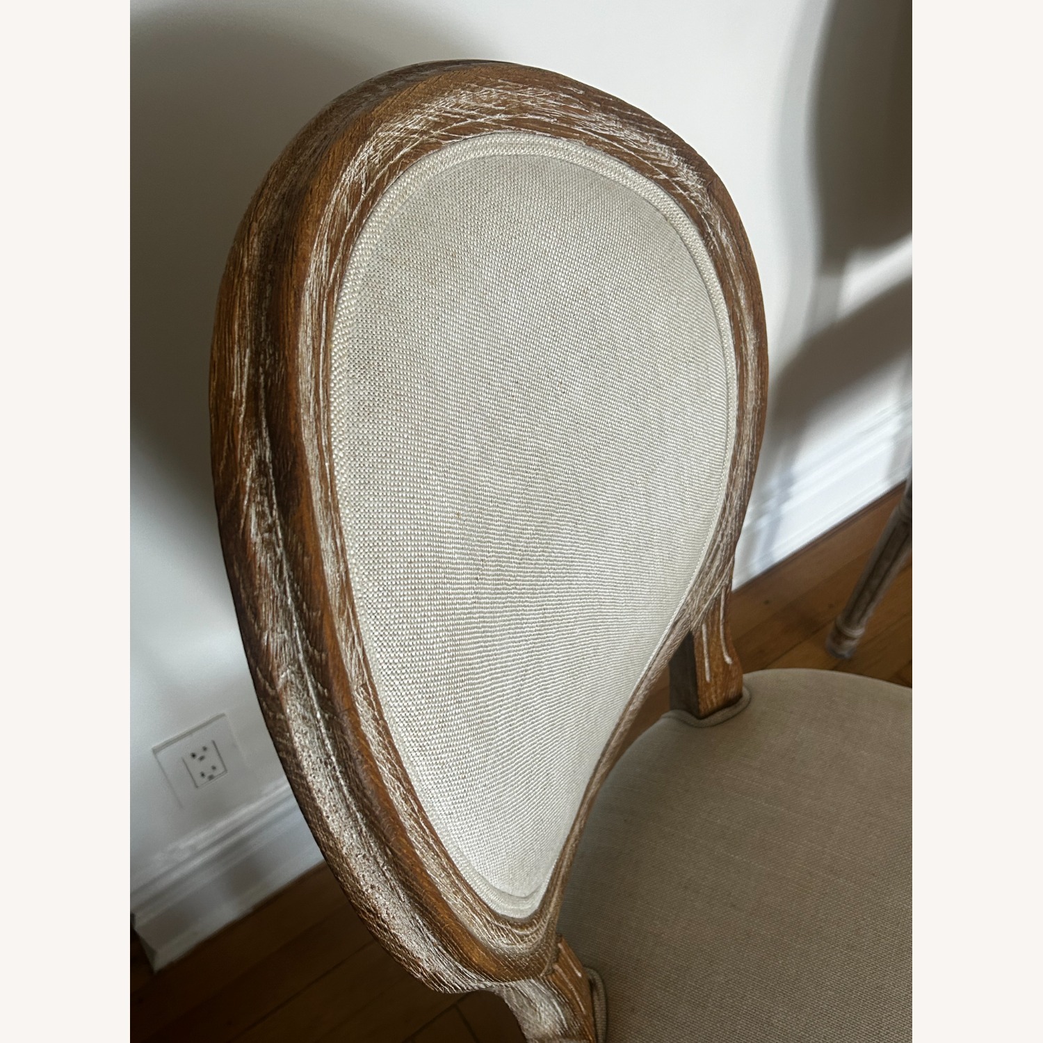 Restoration Hardware Natural Wood Dining Chair - image-3