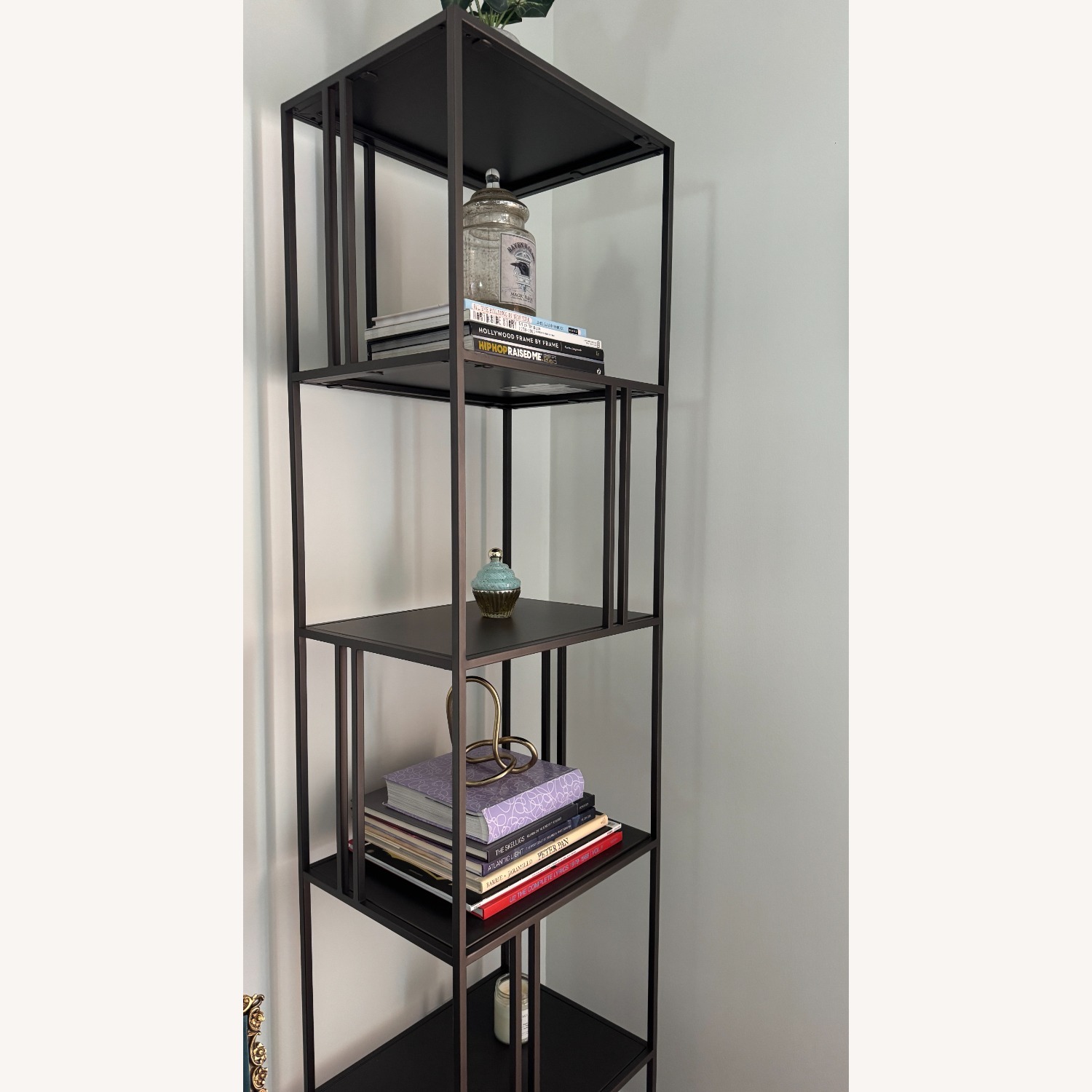 West Elm Black Profile Bookcase (18") - image-3