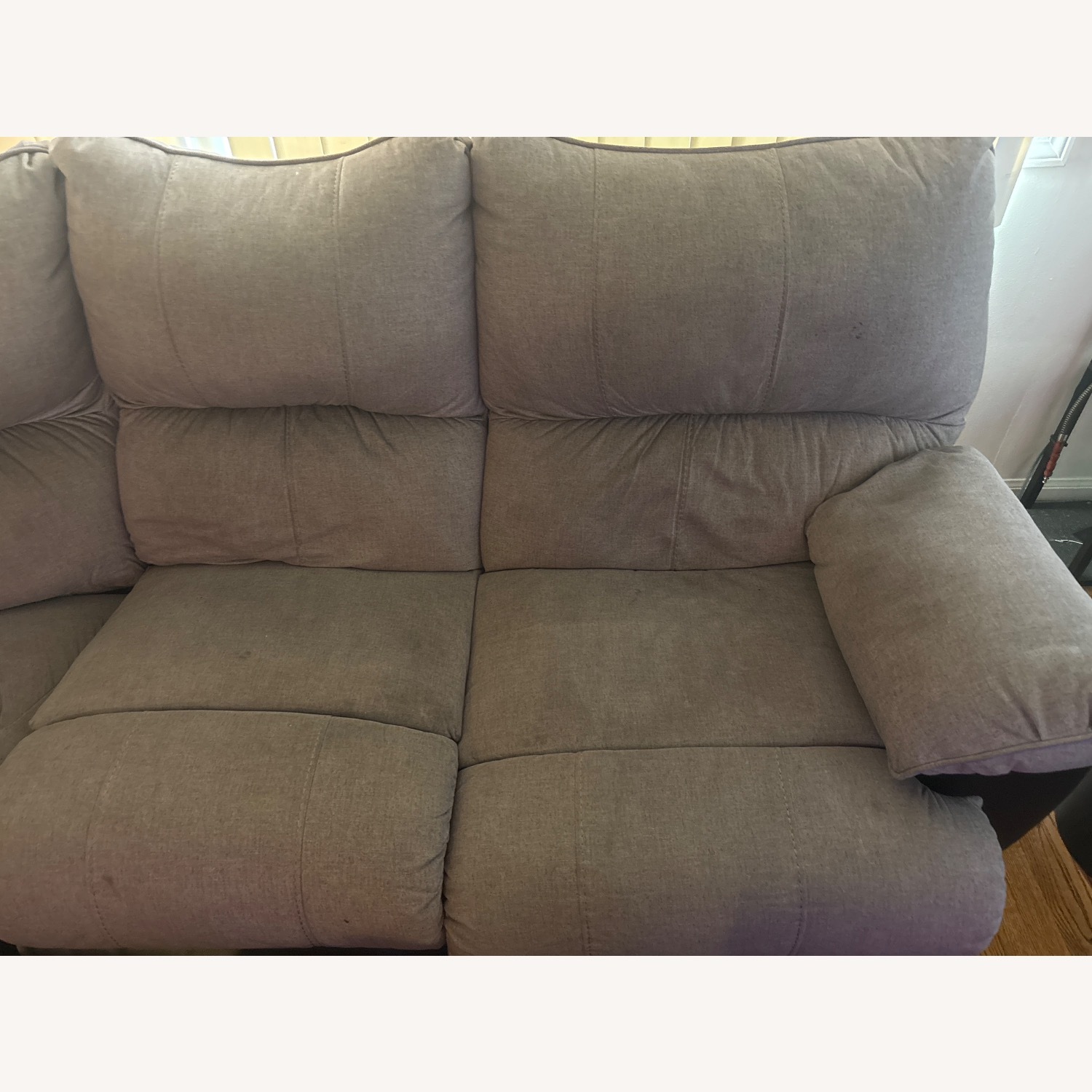 Dark Gray Fabric 2 Piece Sectional - image-8