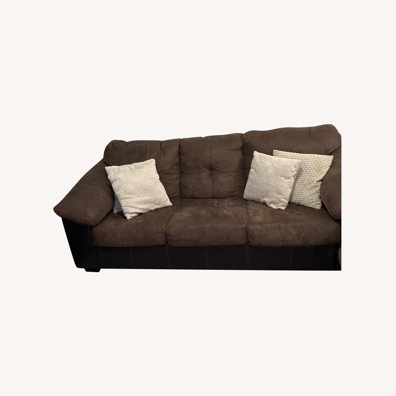 Ashley Furniture Brown Sofa  - image-5