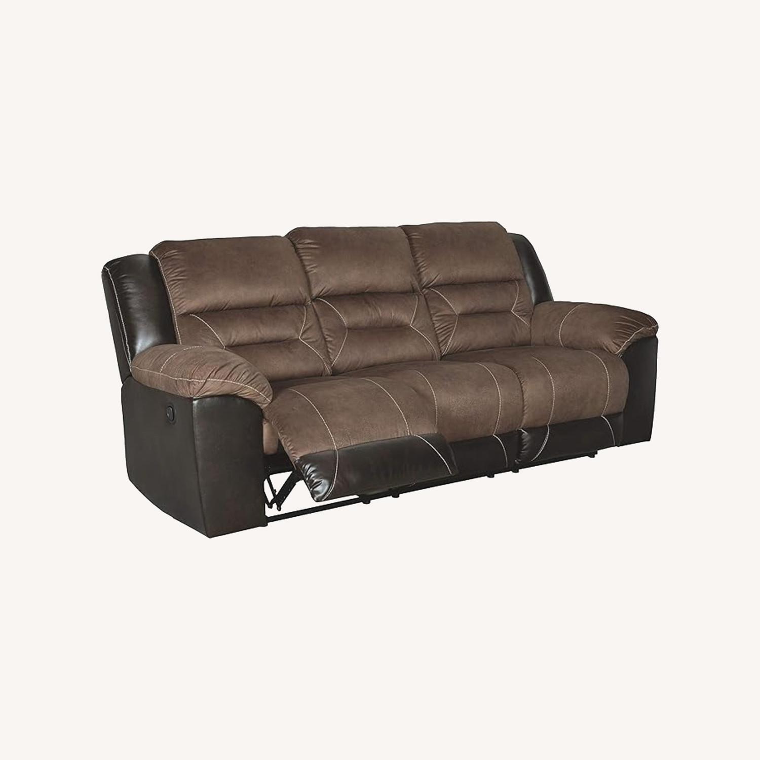 Ashley Furniture Brown Sofa  - image-0