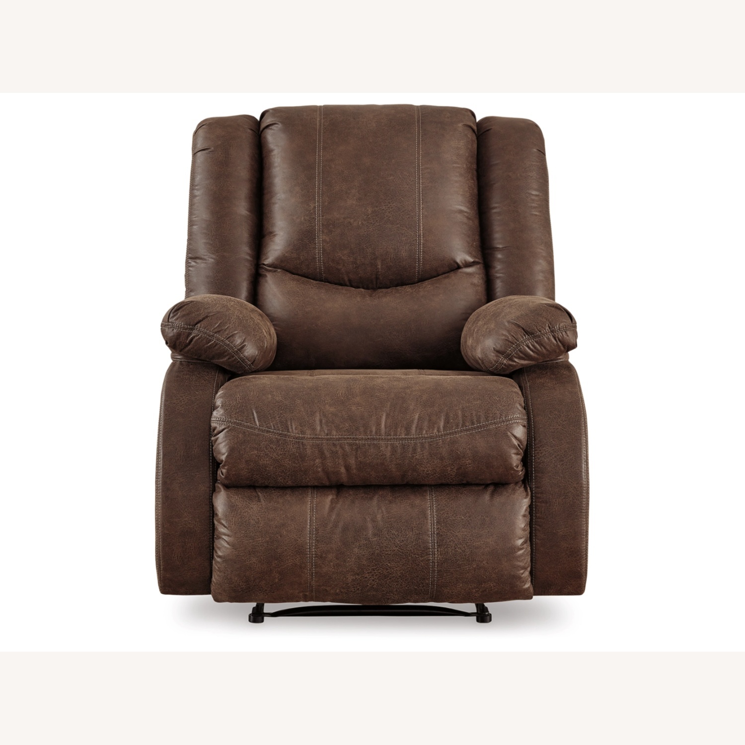 Ashley Furniture Bladewood Dark Brown Fabric Recliner - image-4